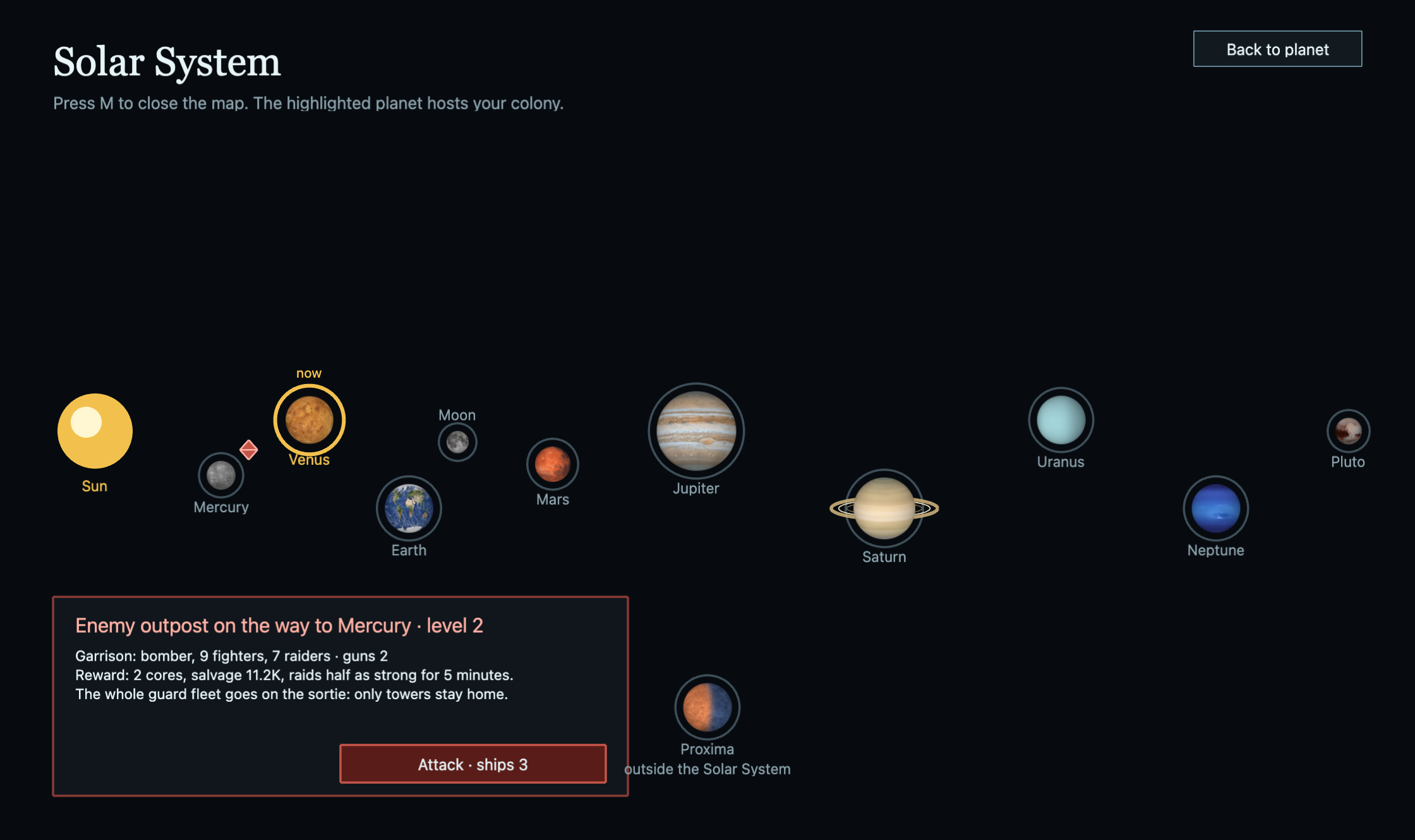 Screenshot 2 for Сolonization: Solar system