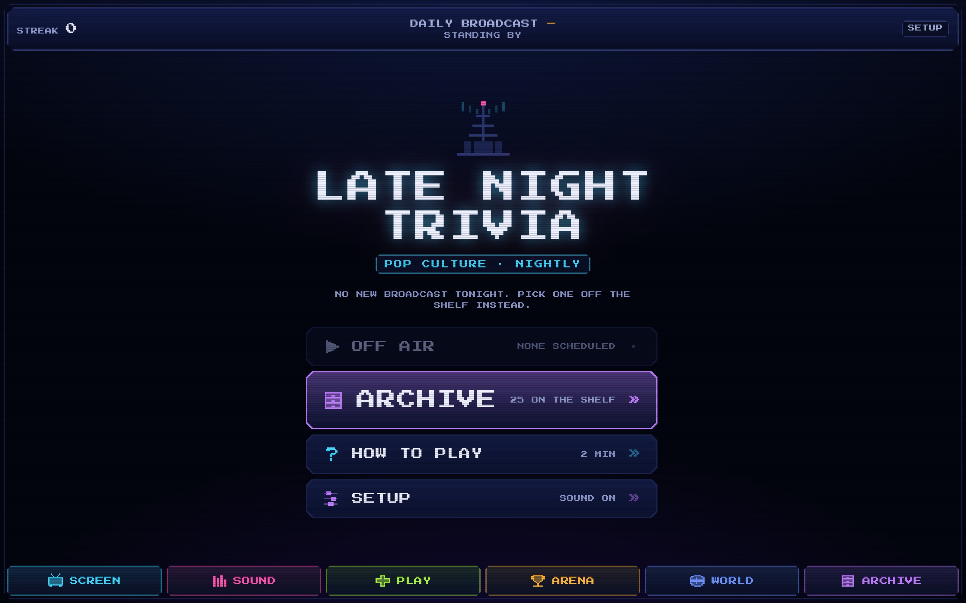 Screenshot 4 for Late Night Trivia