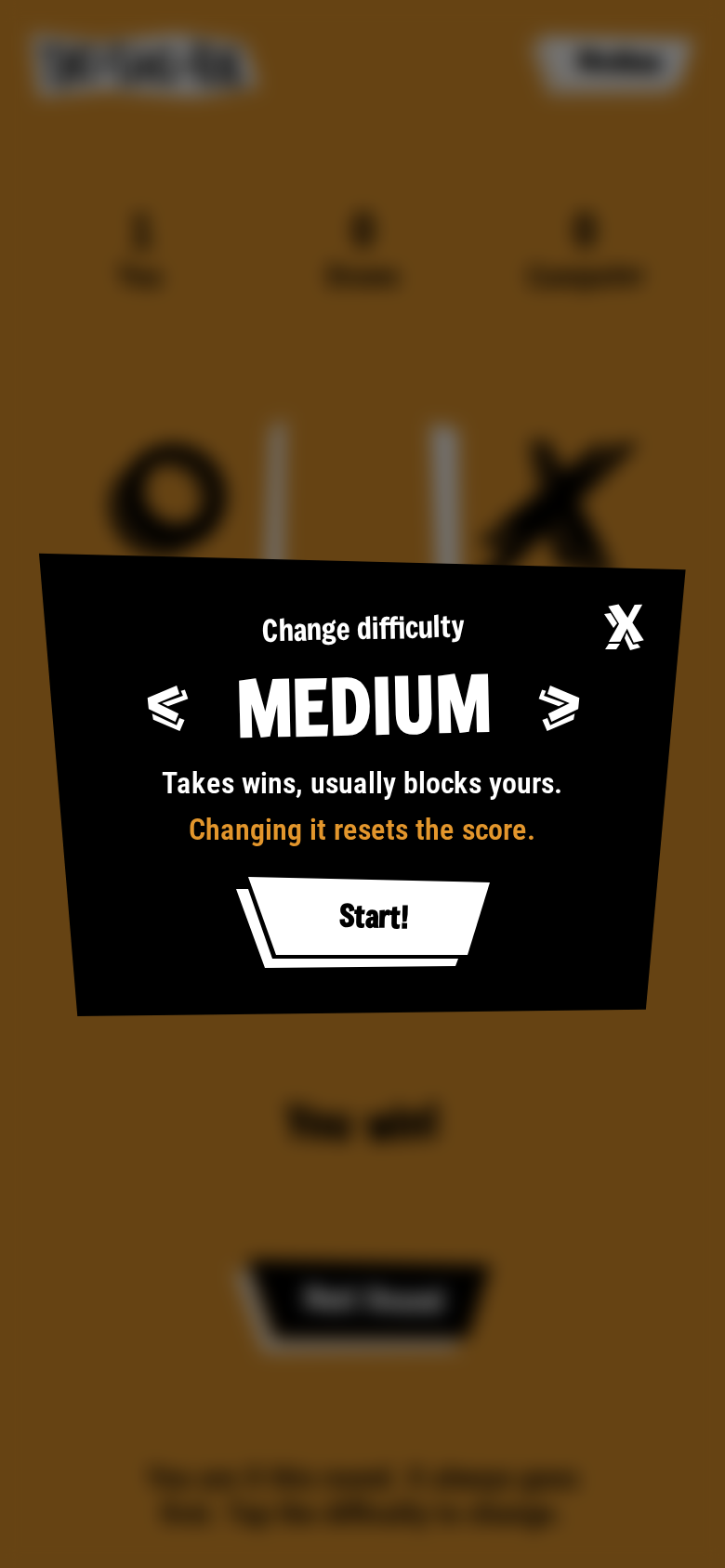 Screenshot 5 for TIC-TAC-TOE