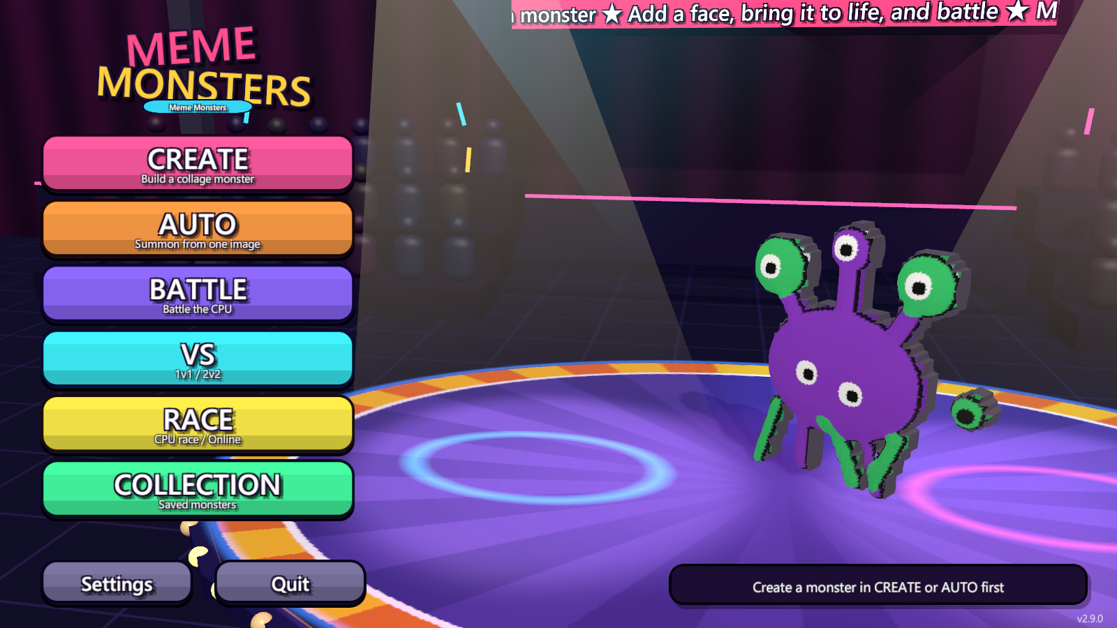 Screenshot 4 for MEME MONSTERS