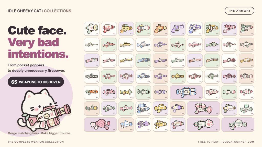 Screenshot 3 for Idle Cheeky Cat — Free Demo