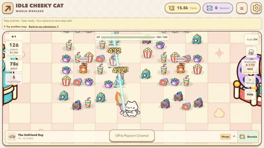Screenshot 5 for Idle Cheeky Cat — Free Demo