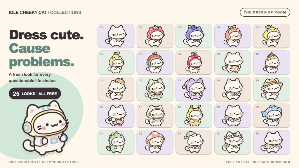 Screenshot 4 for Idle Cheeky Cat — Free Demo