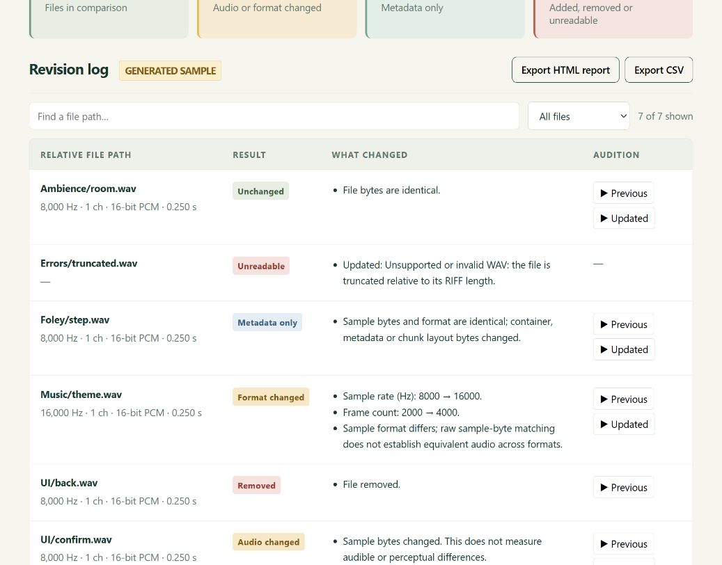 Screenshot 3 for Audio Revision Reviewer — Free Sample Preview
