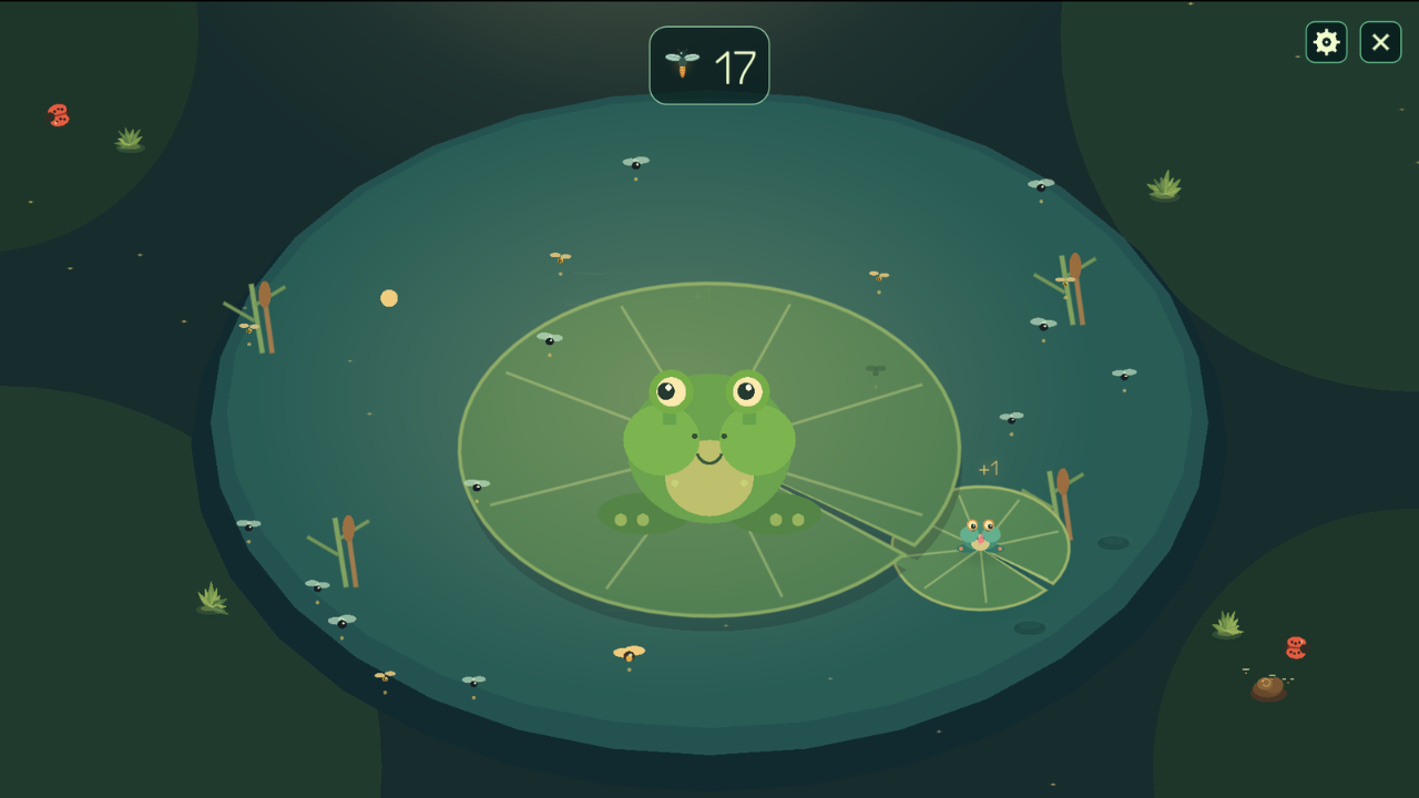 Screenshot 3 for FROG Eats Flies! V0.2
