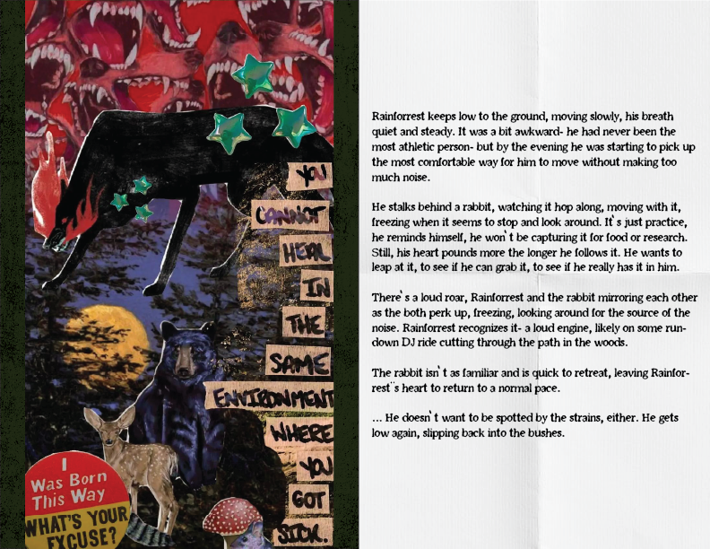 Screenshot 4 for Doctor Rainforrest: A Short Showcase Zine of One Guys LARP Character