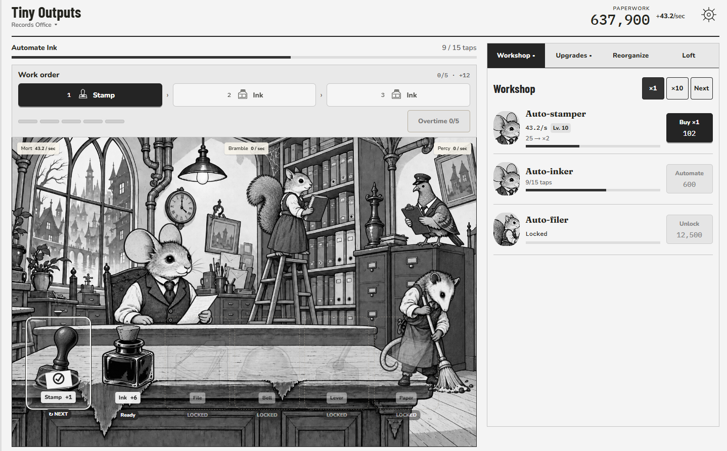 Screenshot 2 for Department of Tiny Outputs