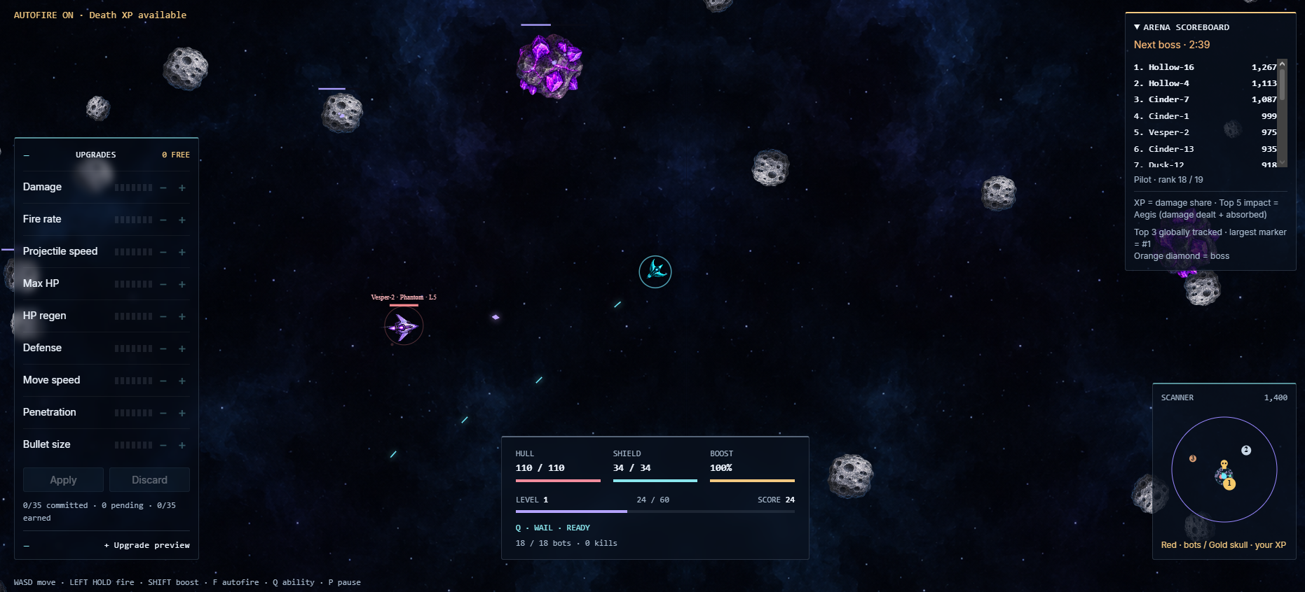 Screenshot 2 for Spectral Arena (Beta)