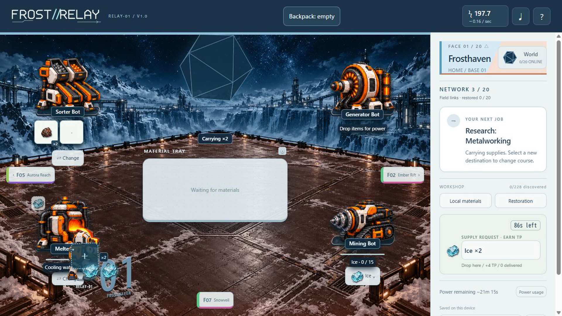 Screenshot 3 for FROST//RELAY