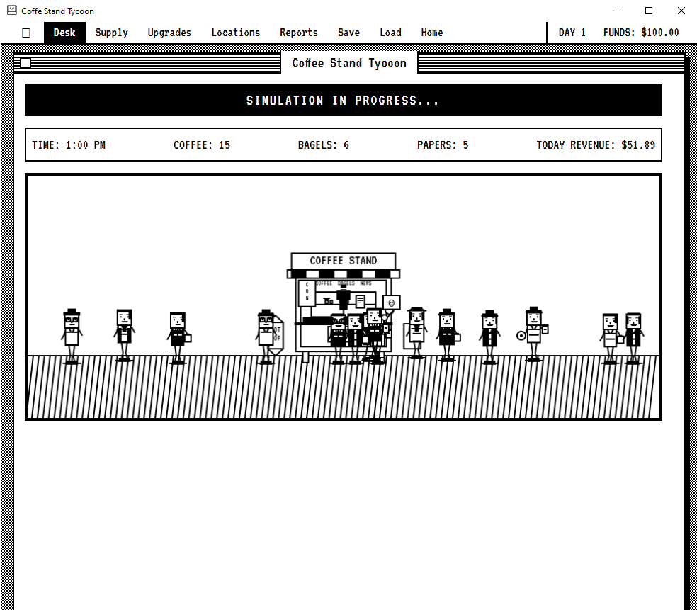 Screenshot 3 for Coffee Stand Tycoon