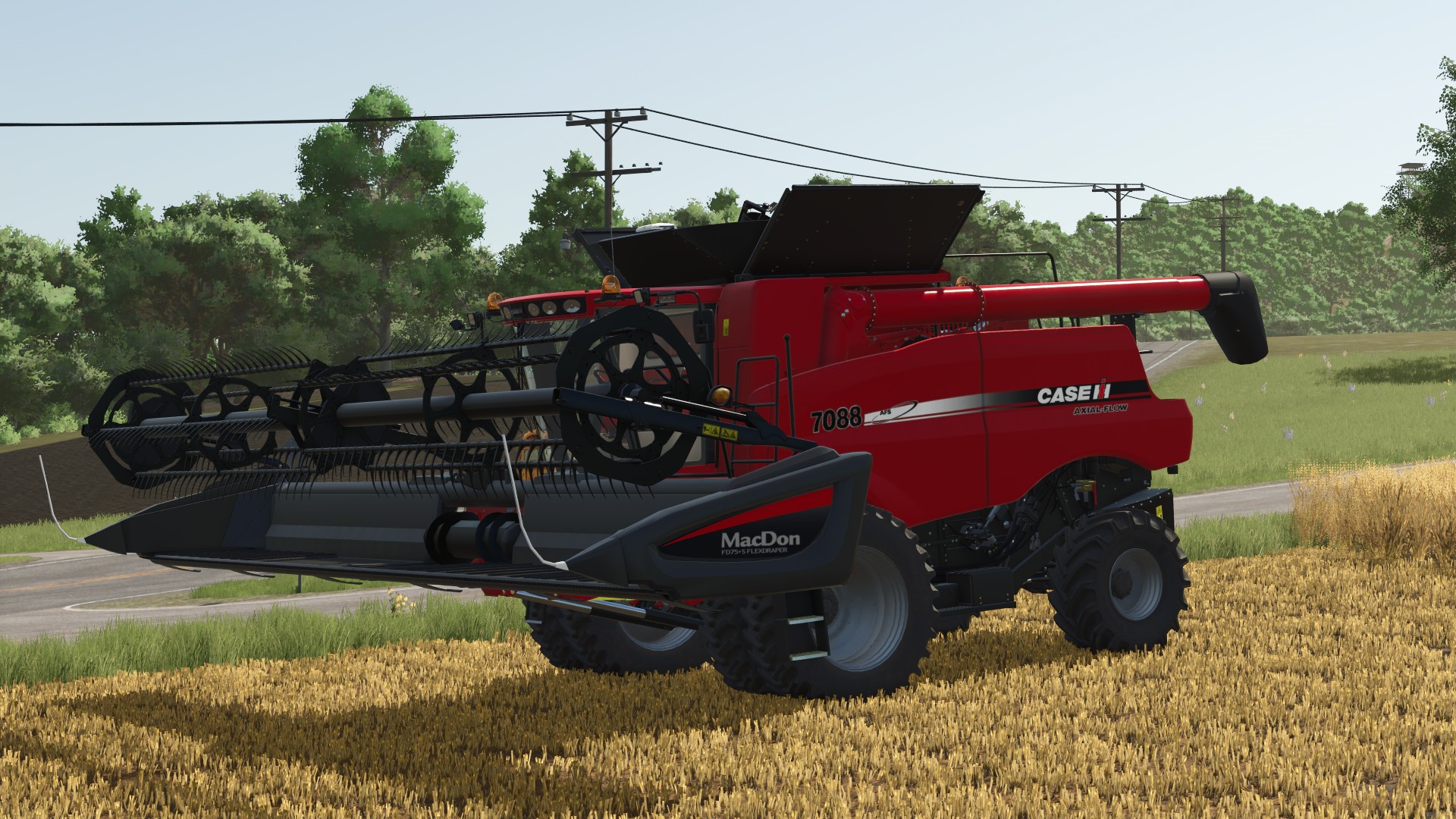 Screenshot 2 for FS25 MacDon FD75 Series