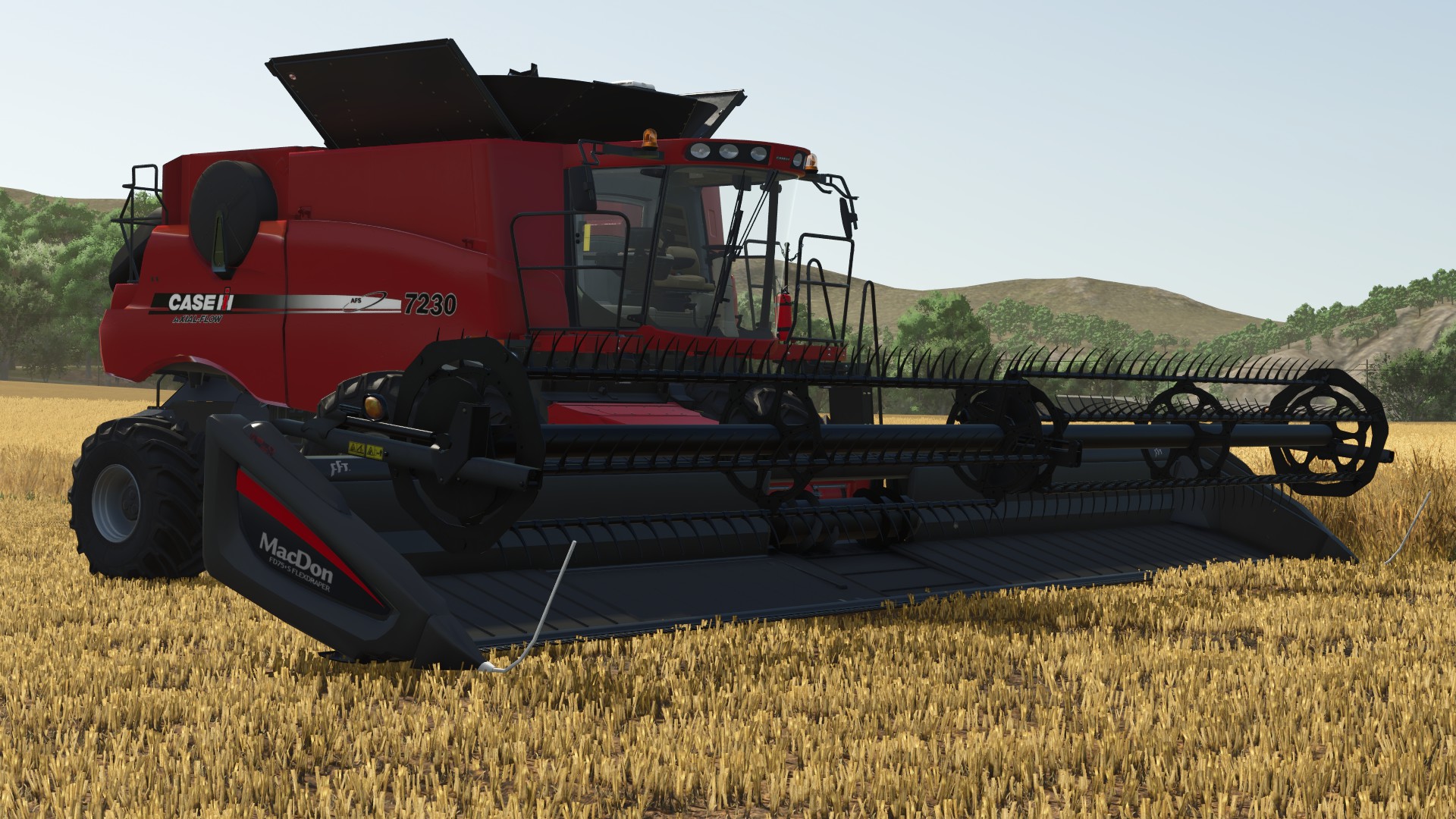 Screenshot 3 for FS25 MacDon FD75 Series
