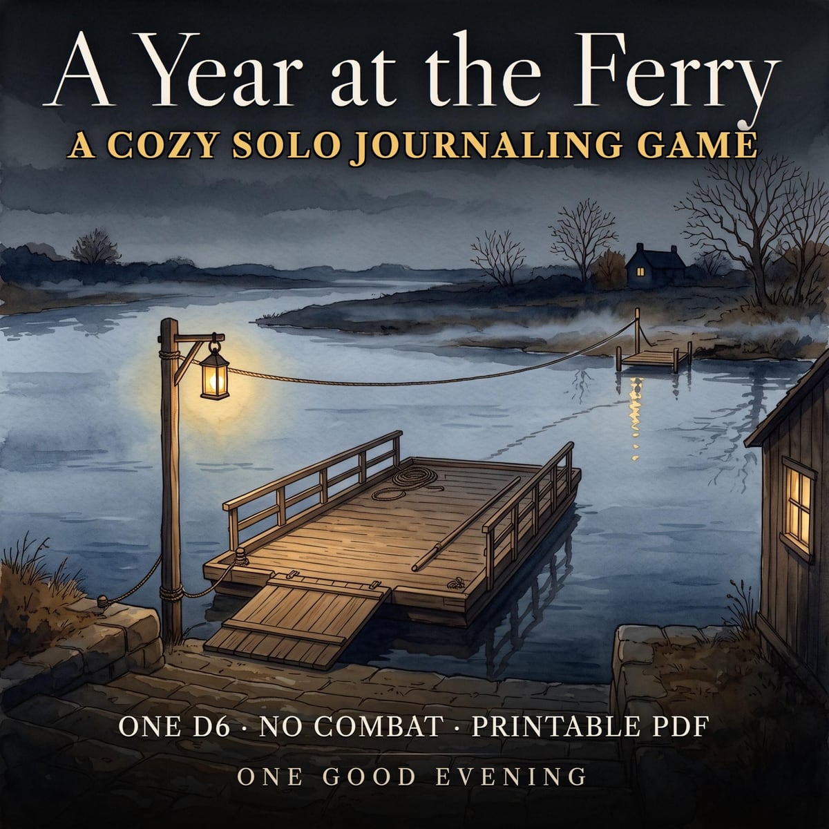 Screenshot 5 for Cozy Inn, Library, River Ferry, Salt Cart — 4 Solo Journaling RPGs Bundle (writing prompts, printable PDF, no combat)