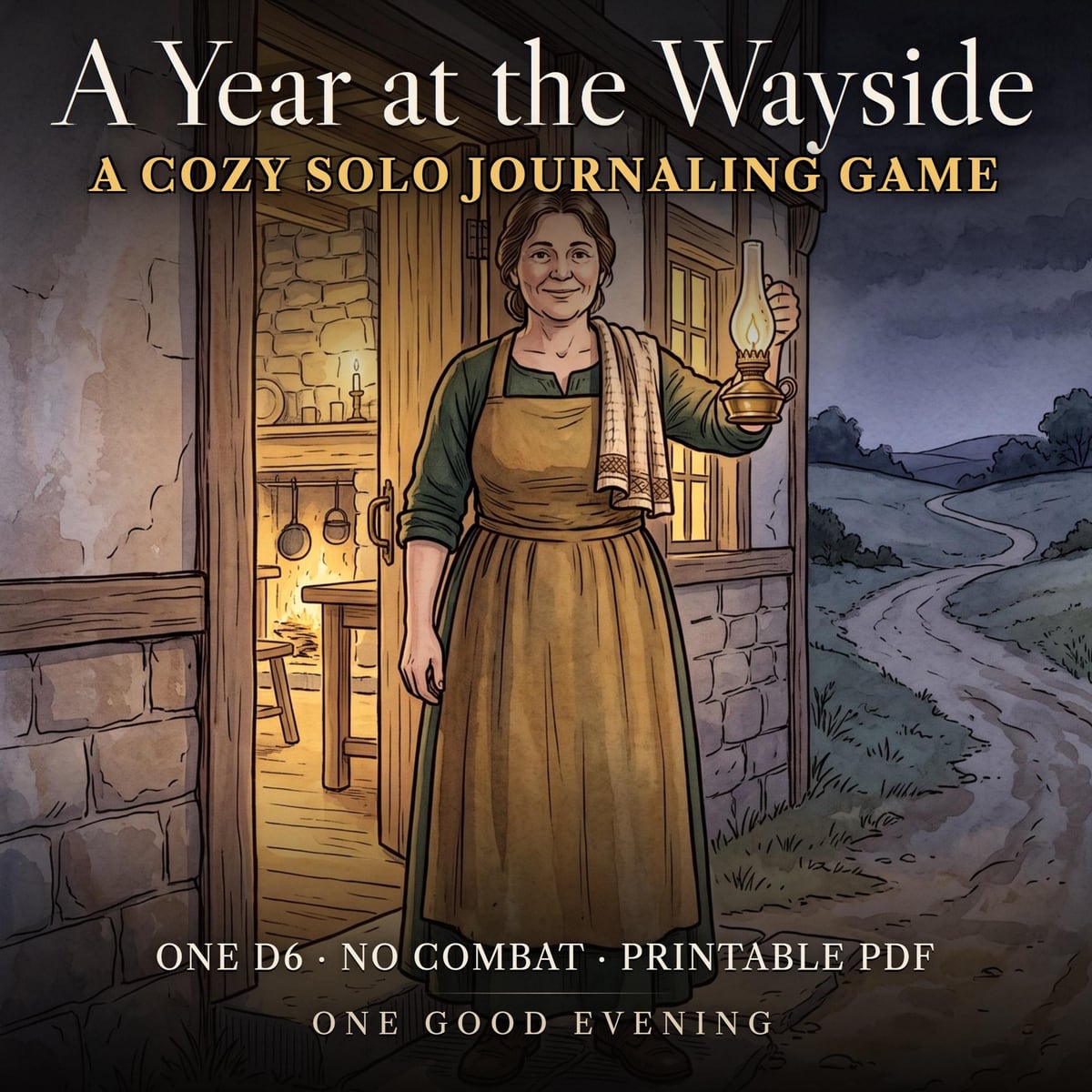Screenshot 3 for Cozy Inn, Library, River Ferry, Salt Cart — 4 Solo Journaling RPGs Bundle (writing prompts, printable PDF, no combat)