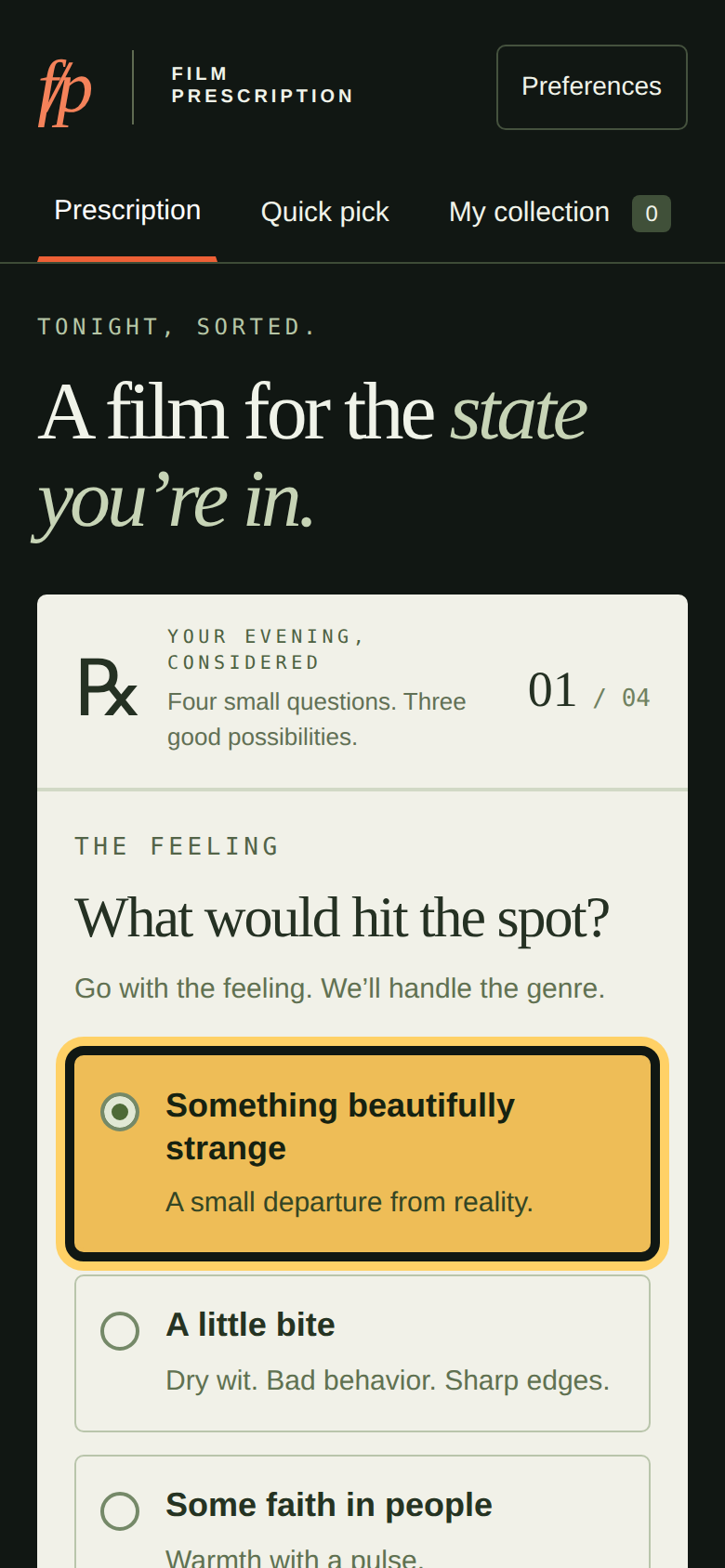 Screenshot 2 for Film Prescription