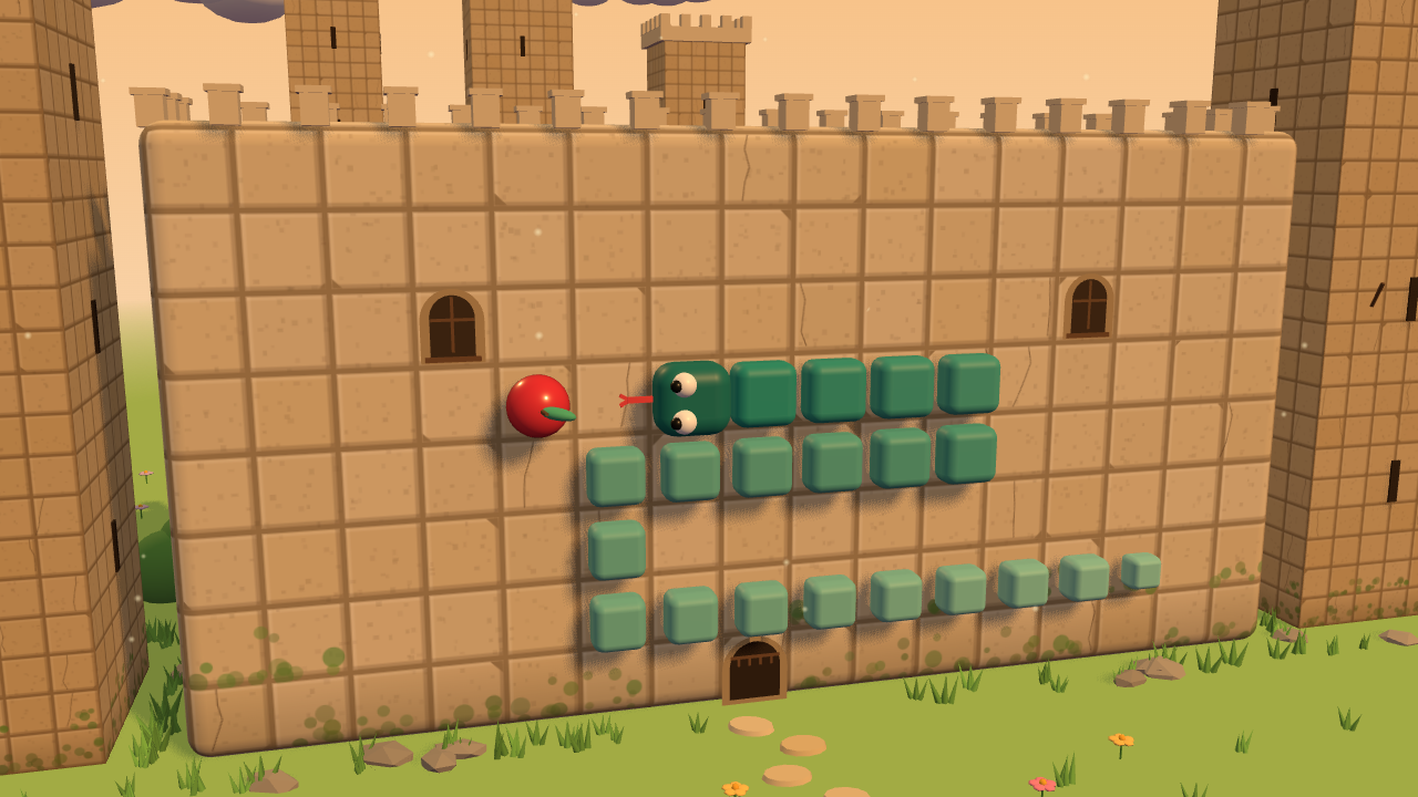 Screenshot 2 for Cubic Snake: Castle