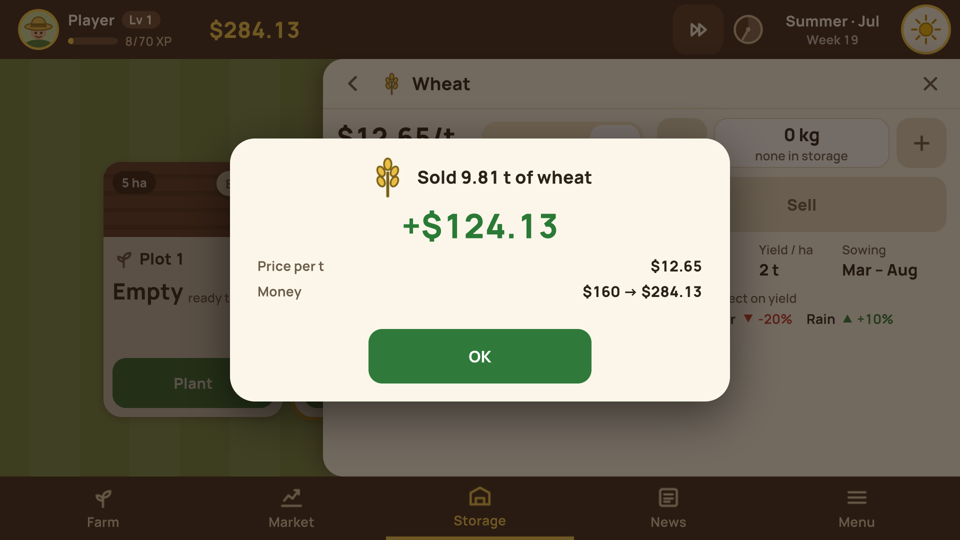 Screenshot 8 for Harvestock: Farm the Market
