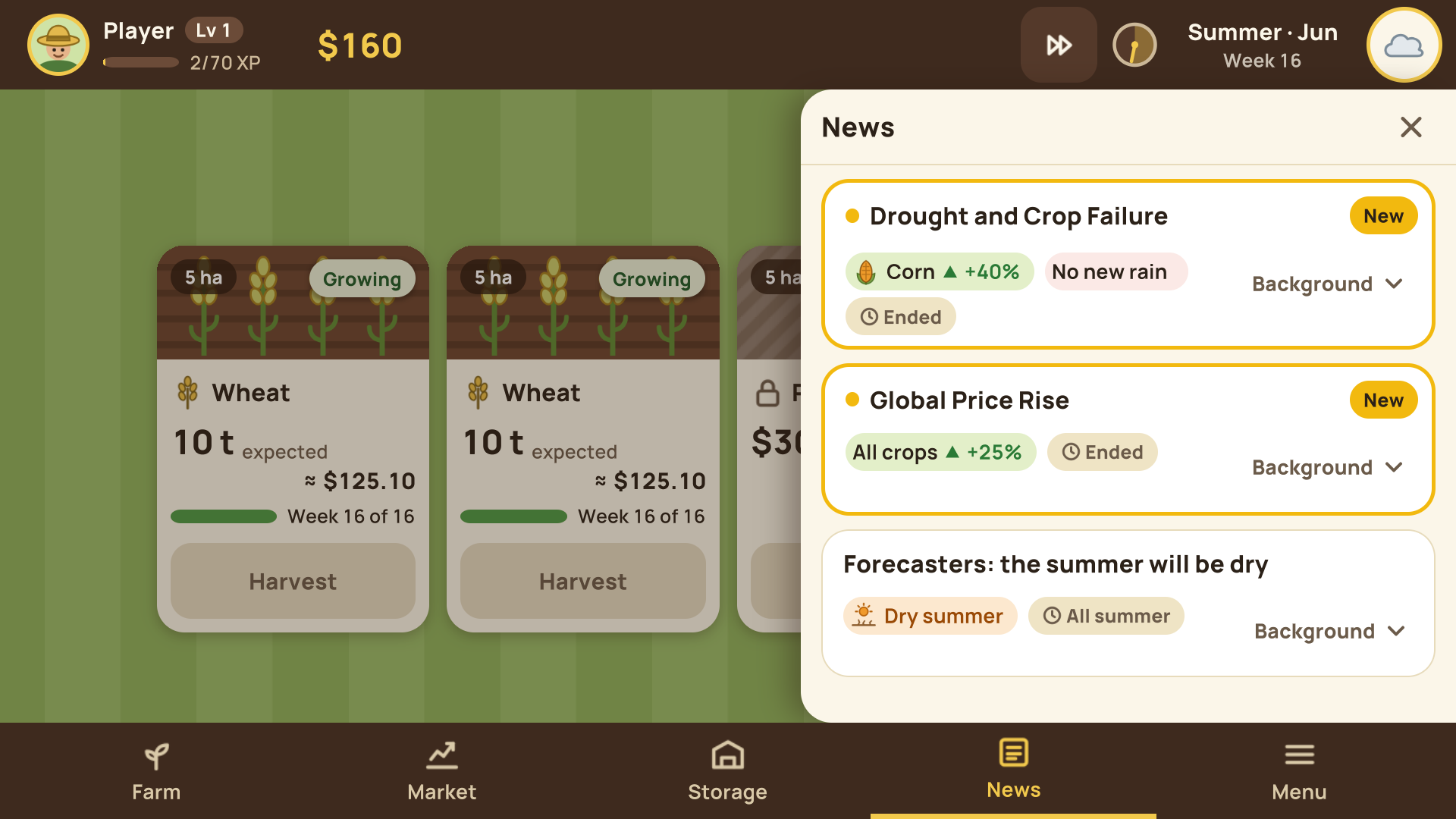 Screenshot 5 for Harvestock: Farm the Market