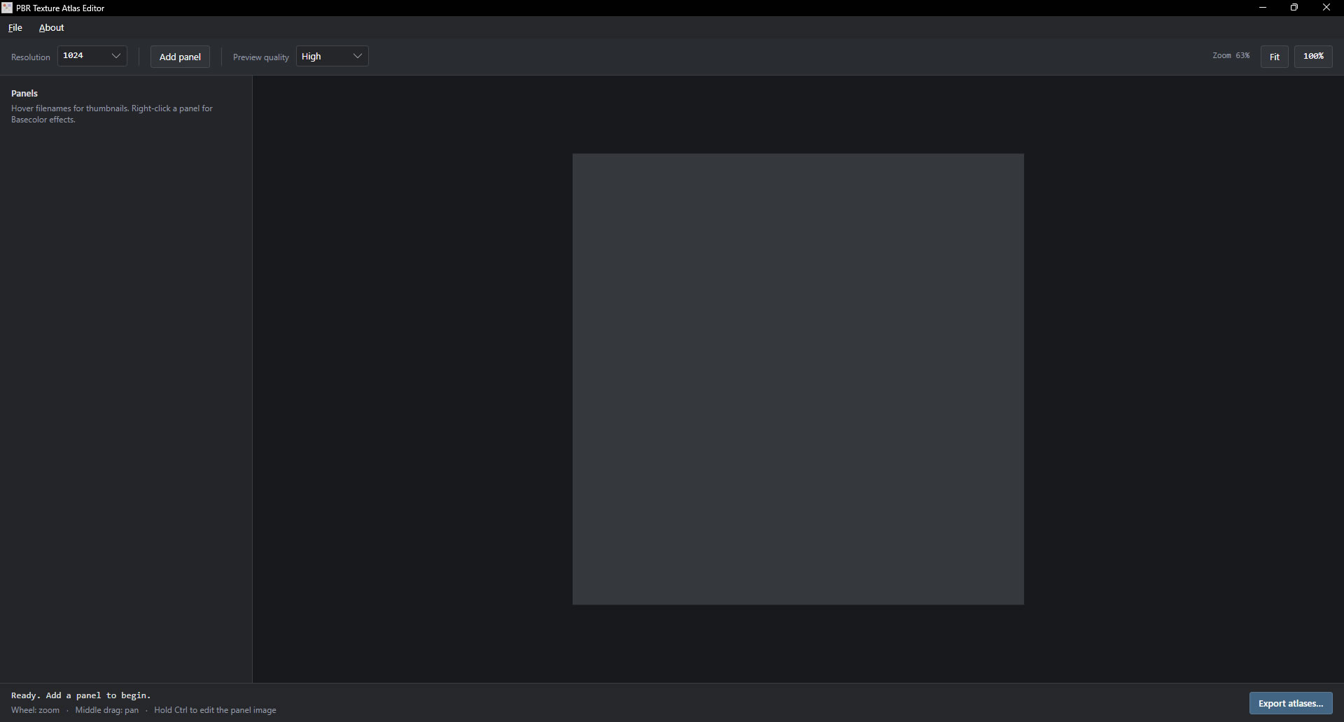 Screenshot 3 for PBR Texture Atlas Editor