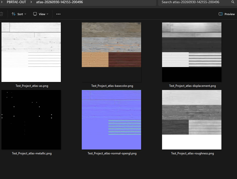 Screenshot 7 for PBR Texture Atlas Editor