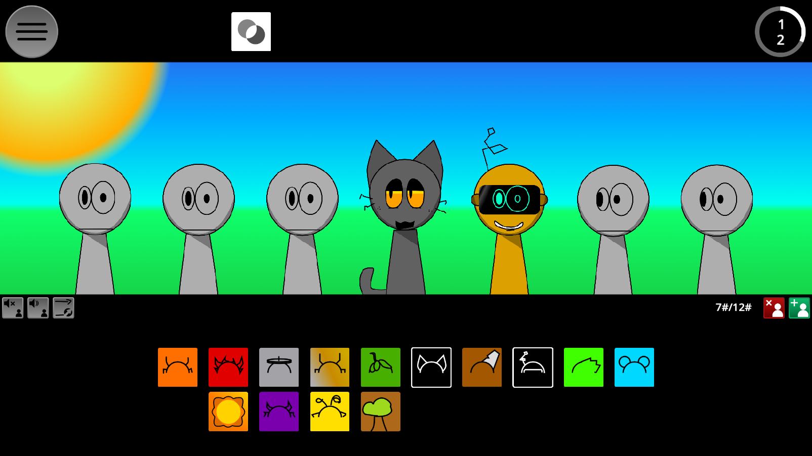 Screenshot 2 for Totally not any kind of sprunki mod no