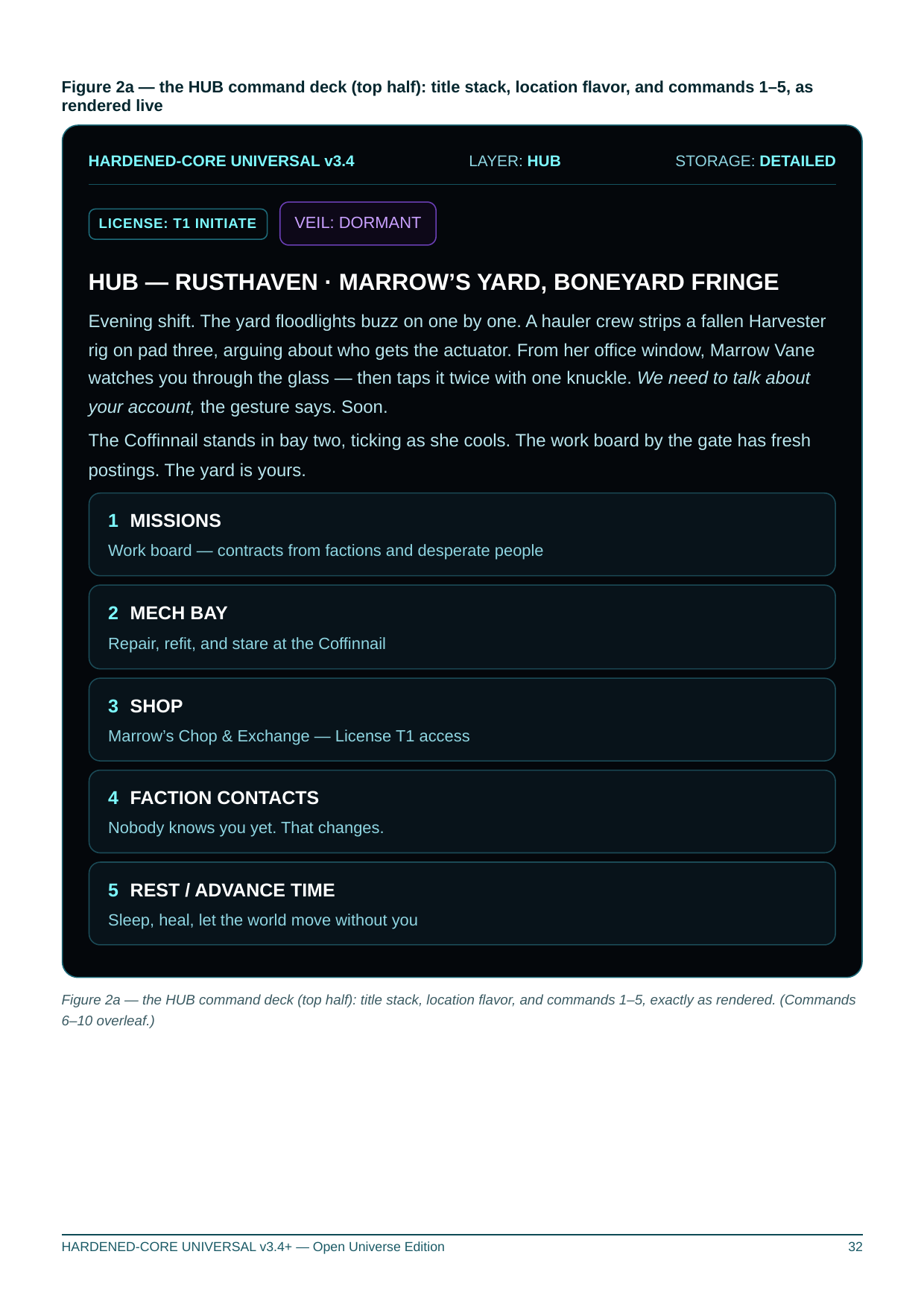 Screenshot 6 for HARDENED-CORE UNIVERSAL — Full Game "Disc" (Open Universe Edition)