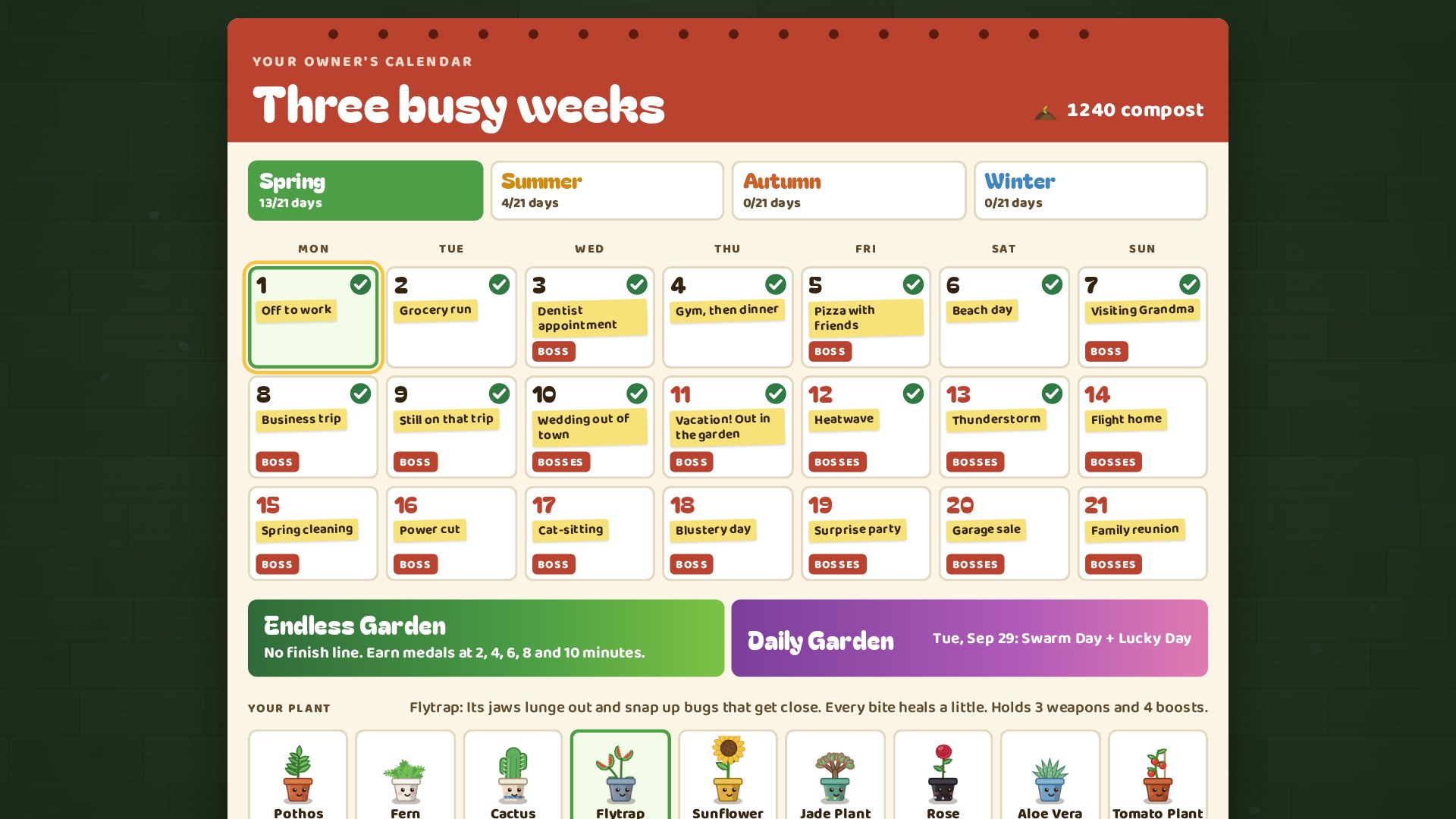 Screenshot 7 for Leaf Me Alone: Houseplant Havoc (Free Demo)