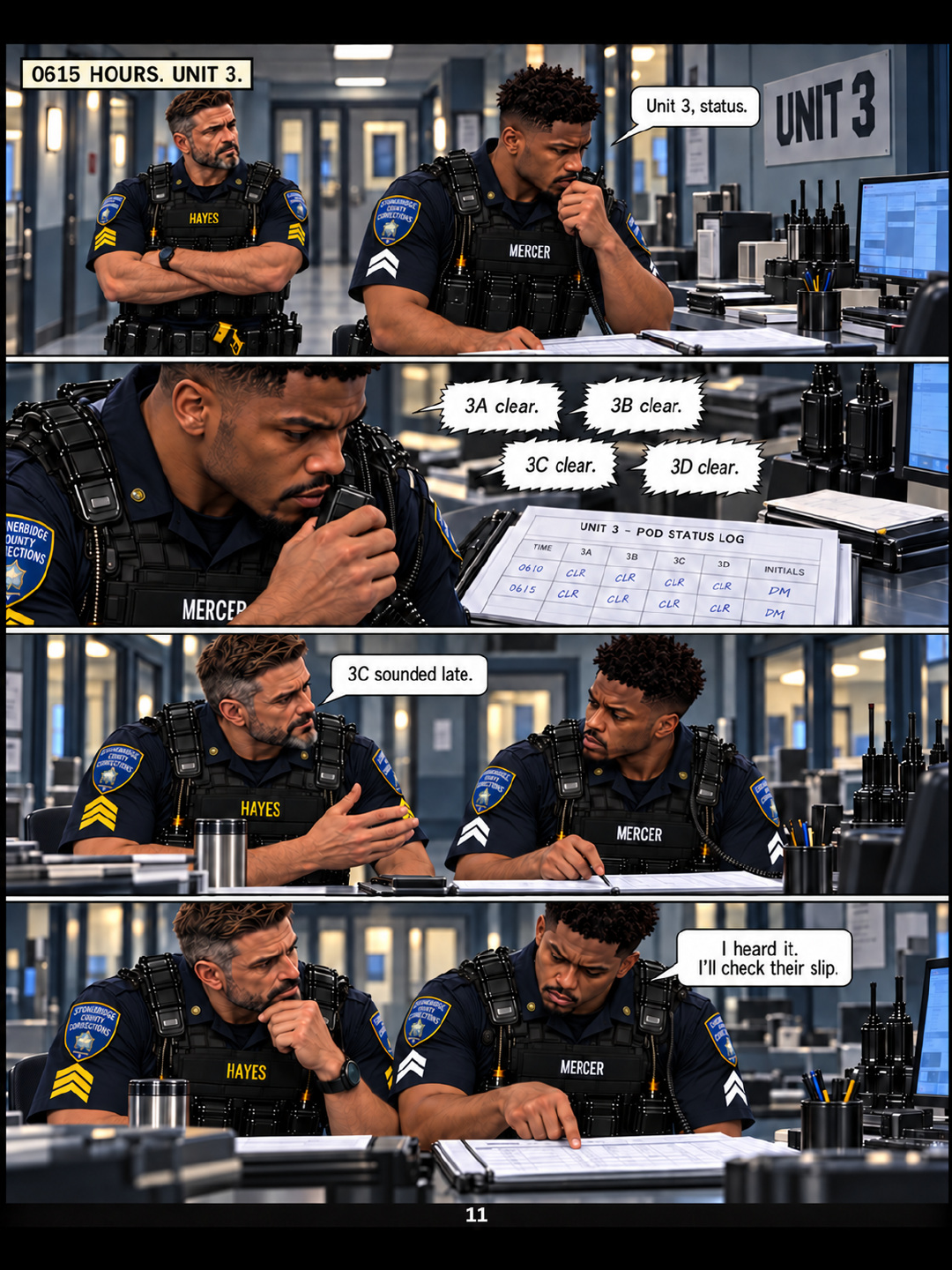 Screenshot 2 for The Corrections Watch: Issue #1 — First Count