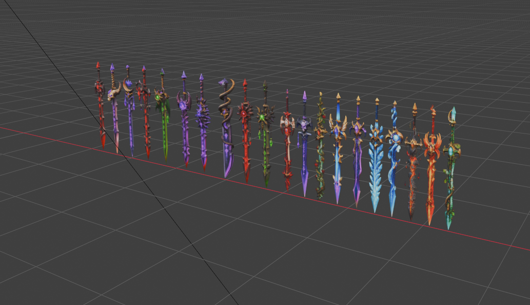 Screenshot 3 for ARCANE ARSENAL Stylized Fantasy Weapons & Showcase Toolkit
