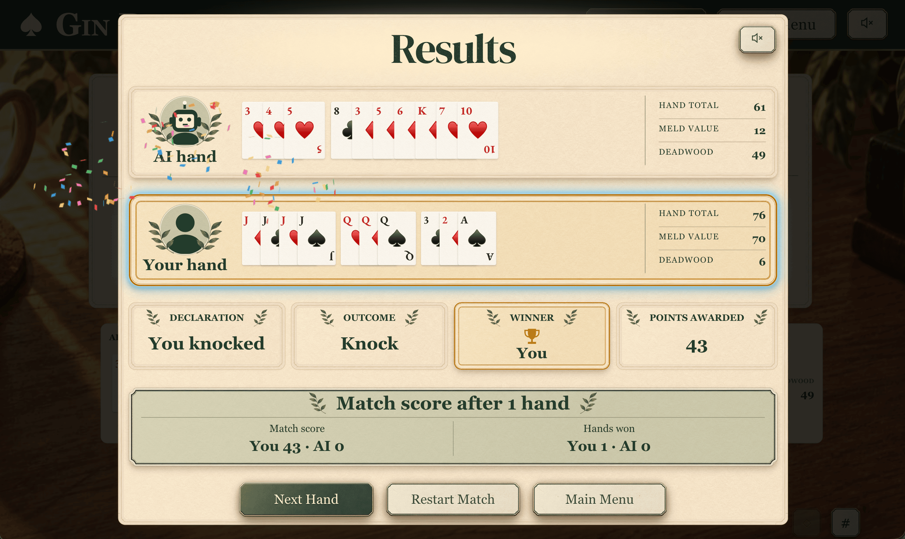 Screenshot 6 for Gin Rummy