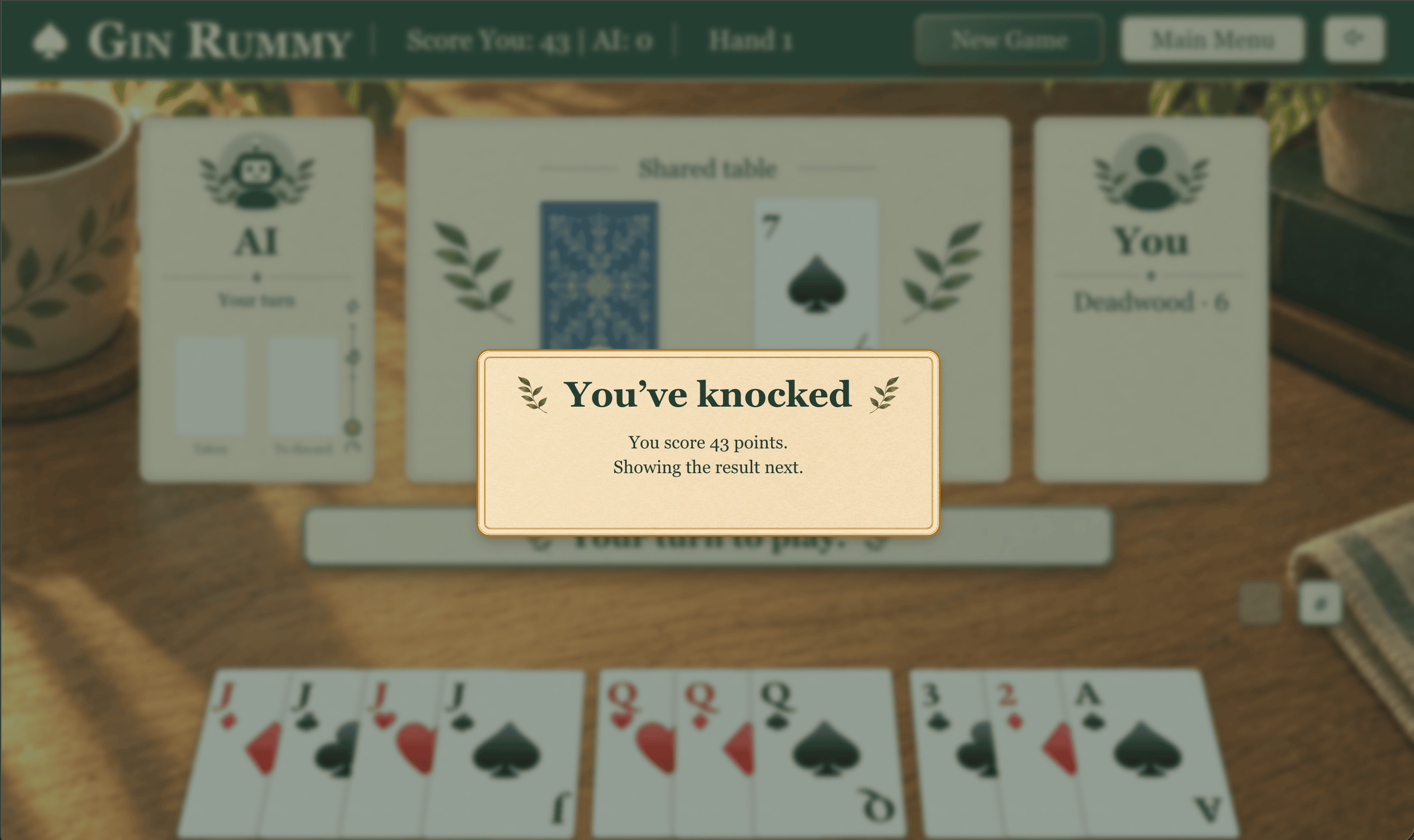 Screenshot 5 for Gin Rummy