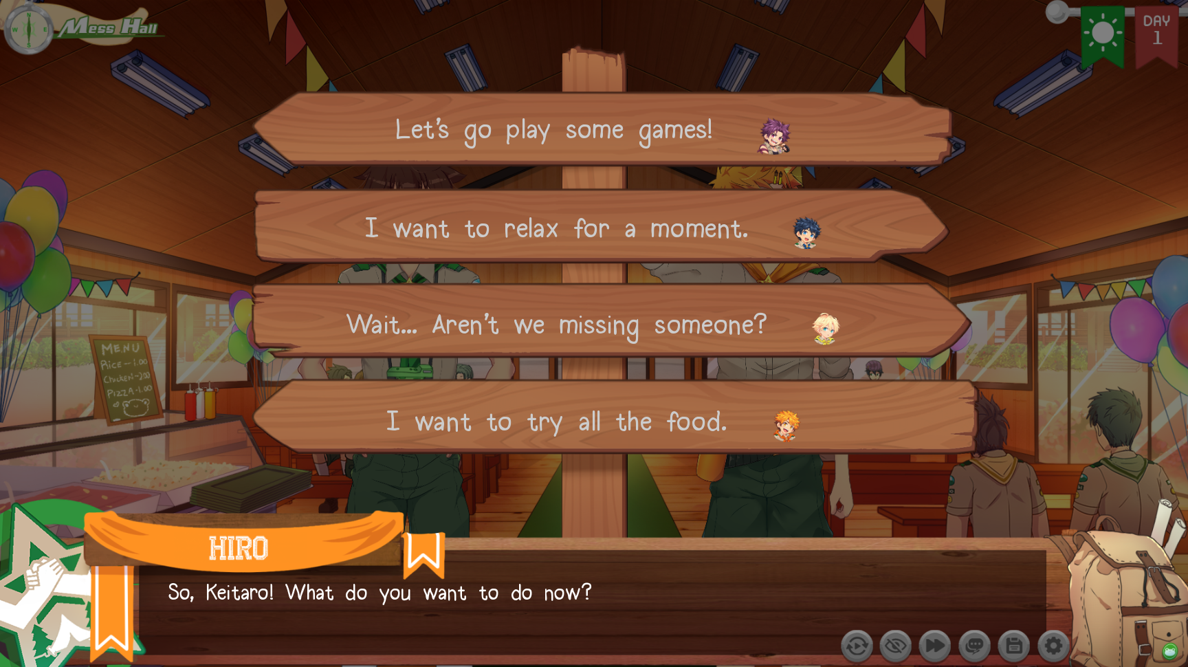 Screenshot 2 for Camp Buddy Relationship Choice Hints