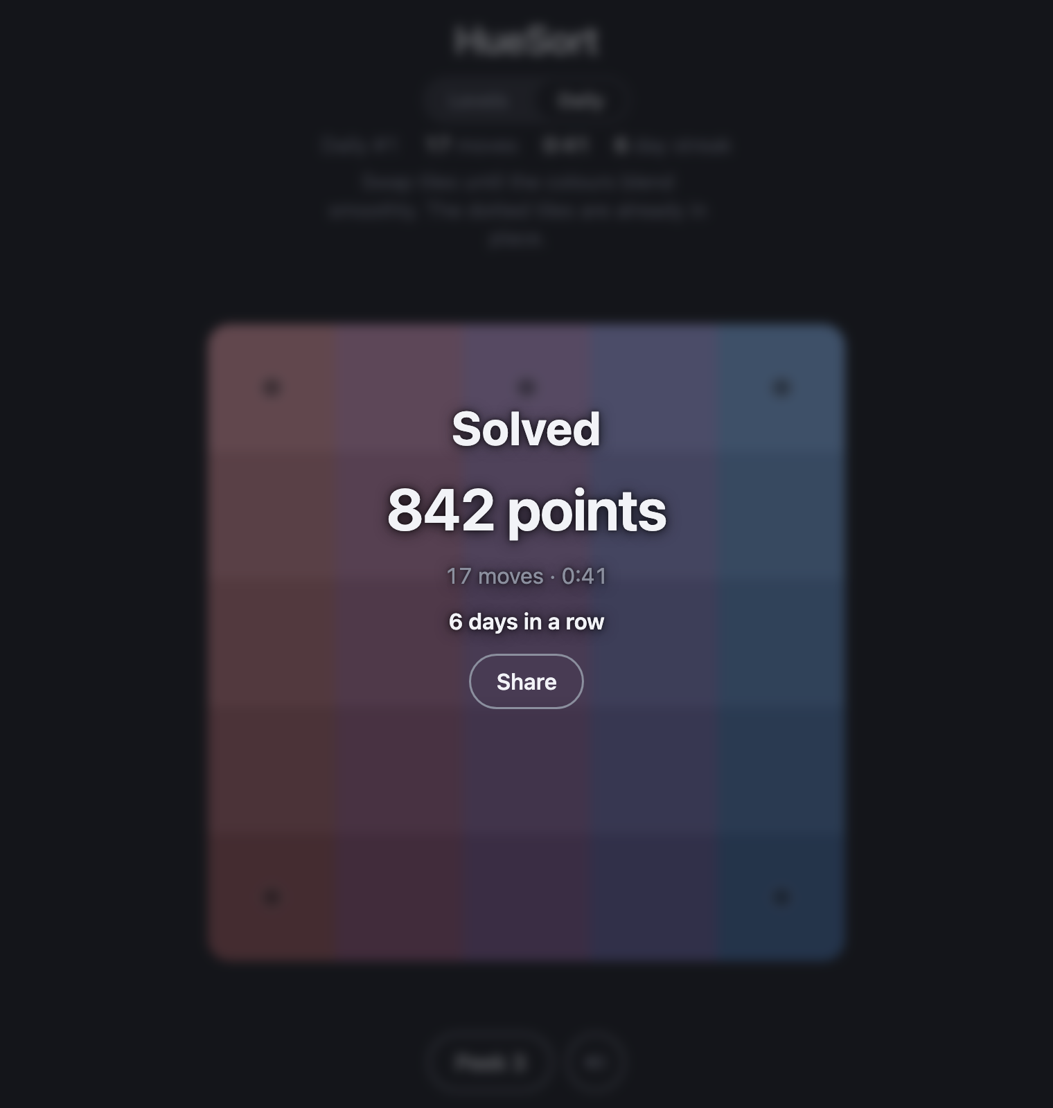 Screenshot 4 for HueSort