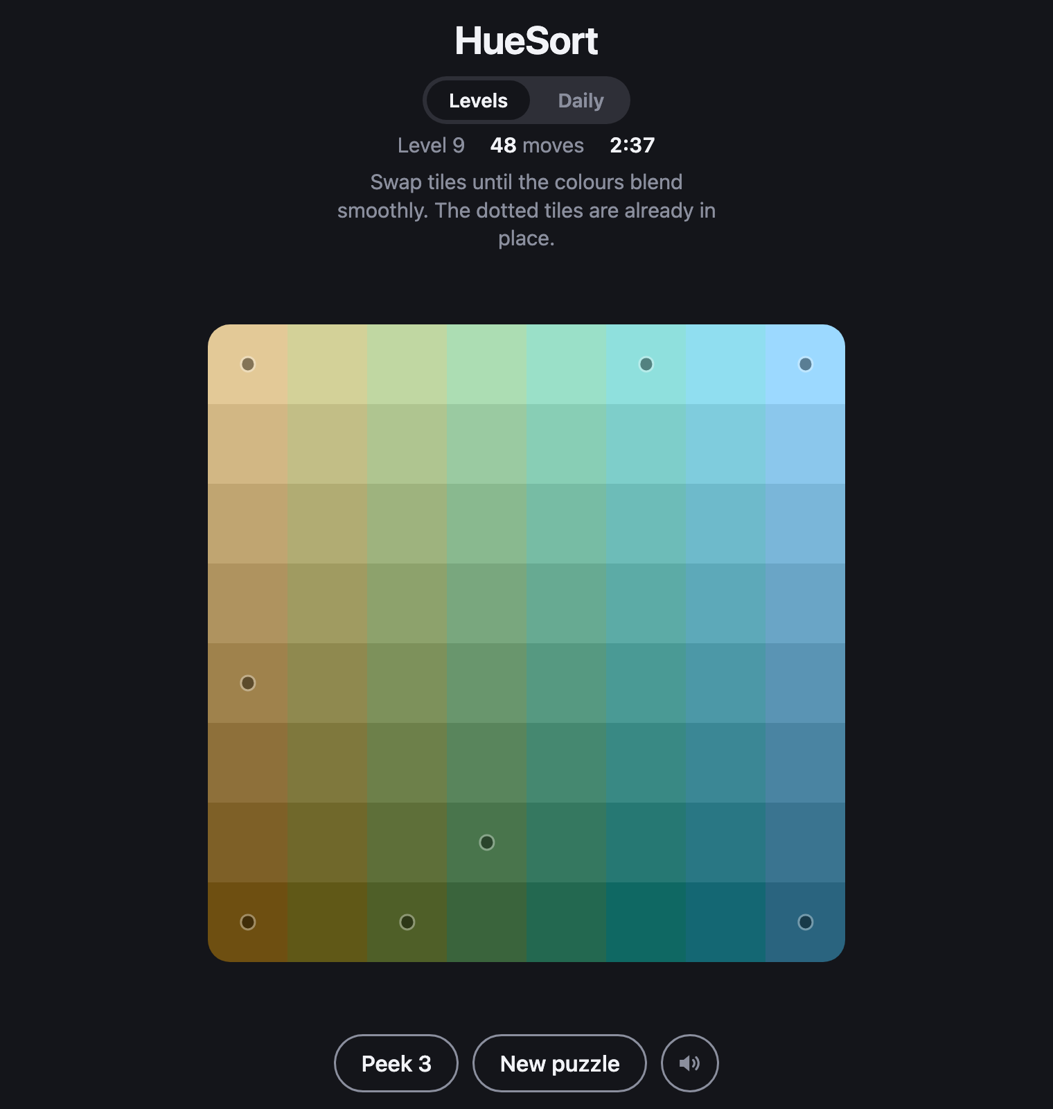 Screenshot 3 for HueSort