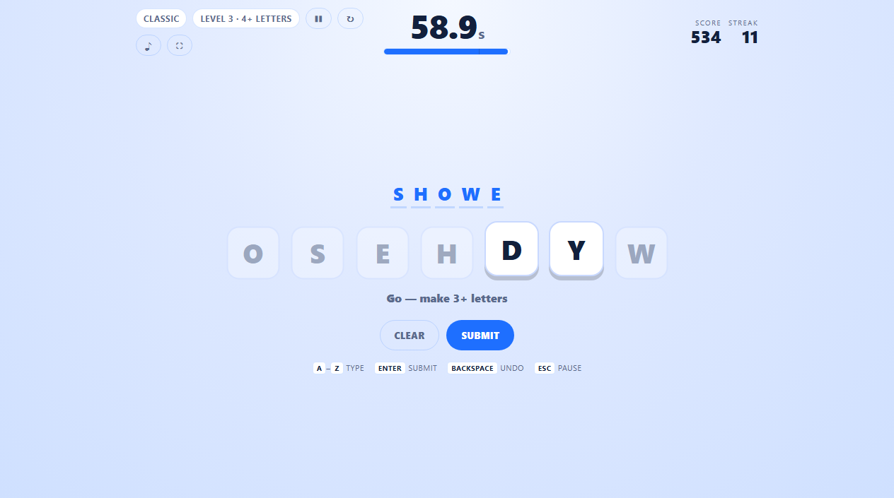 Screenshot 6 for Word Sprint