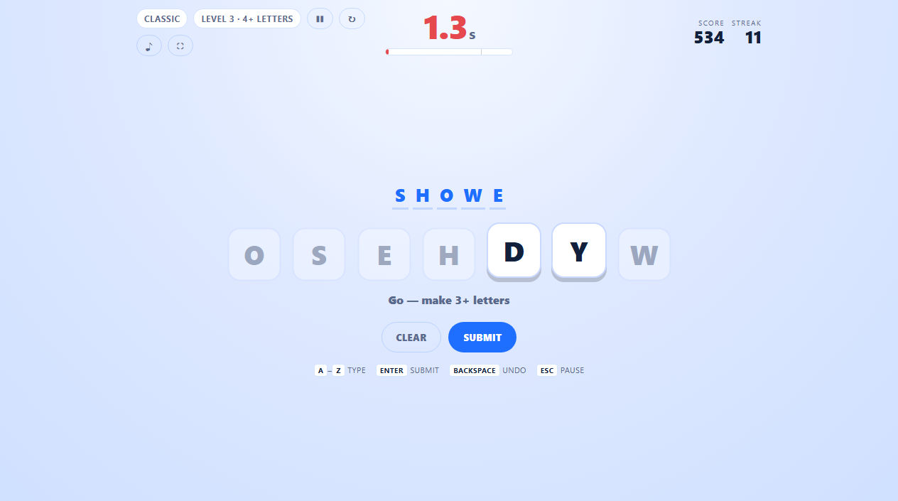 Screenshot 7 for Word Sprint