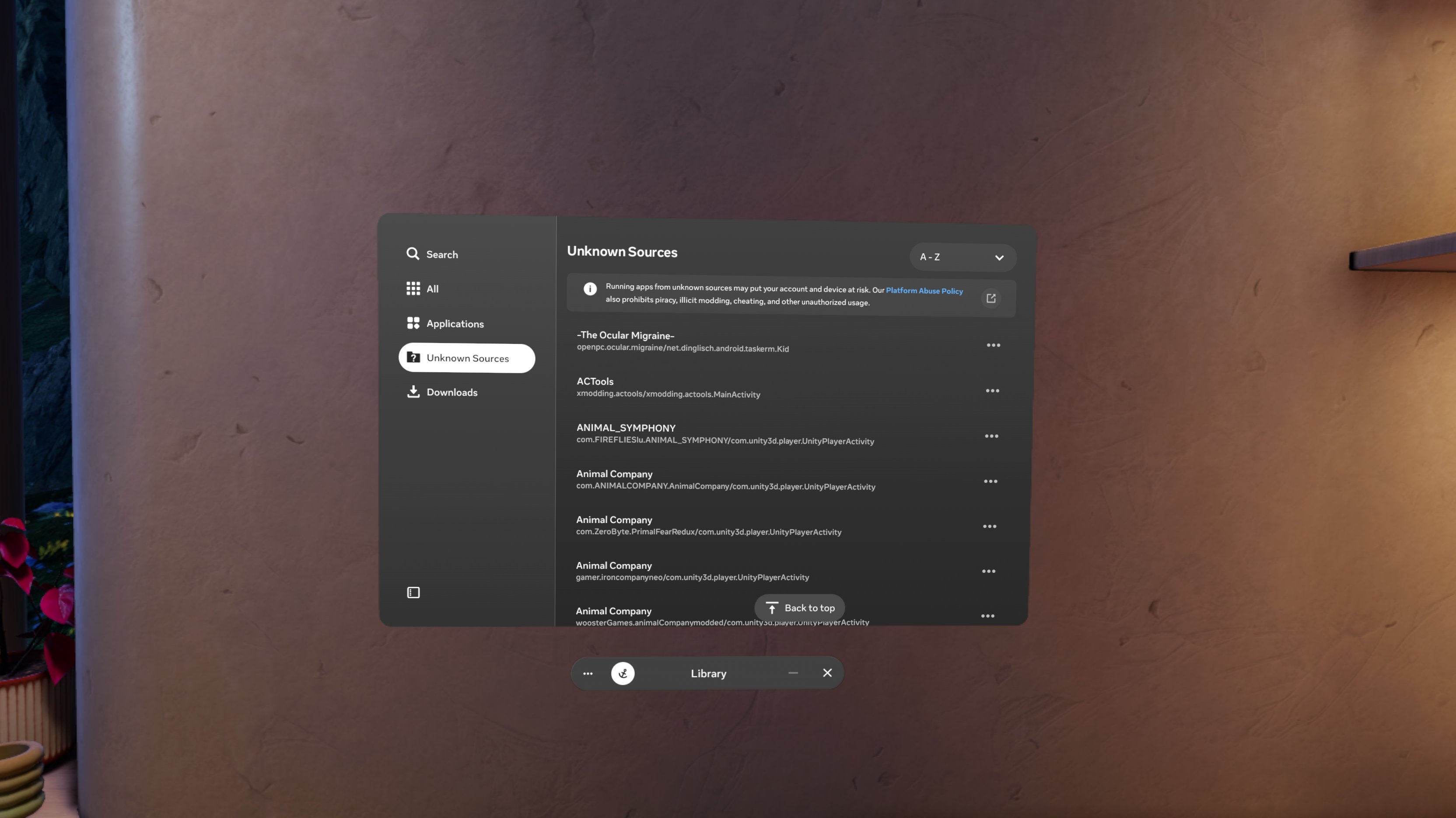 Screenshot 4 for Meta Quest 3S Virtual machine Modded