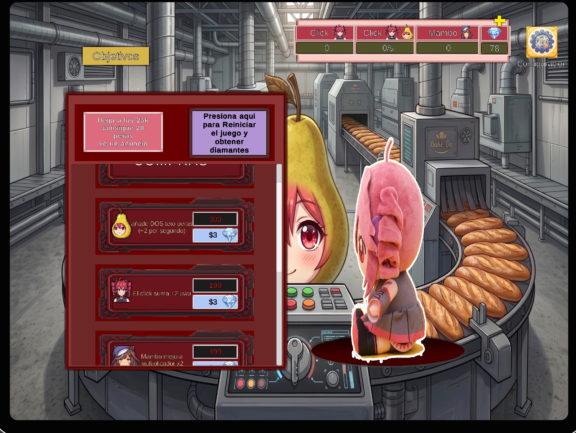 Screenshot 4 for Kasane teto el Clicker español (Android)