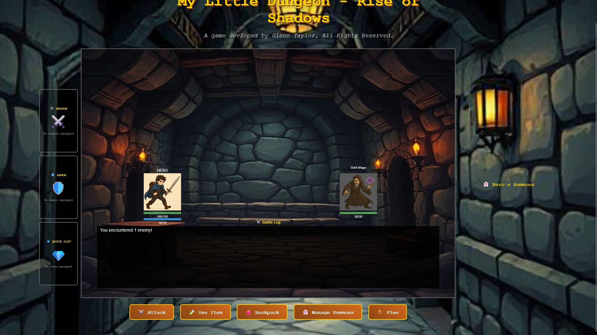 Screenshot 3 for My Little Dungeon - Rise of Shadows