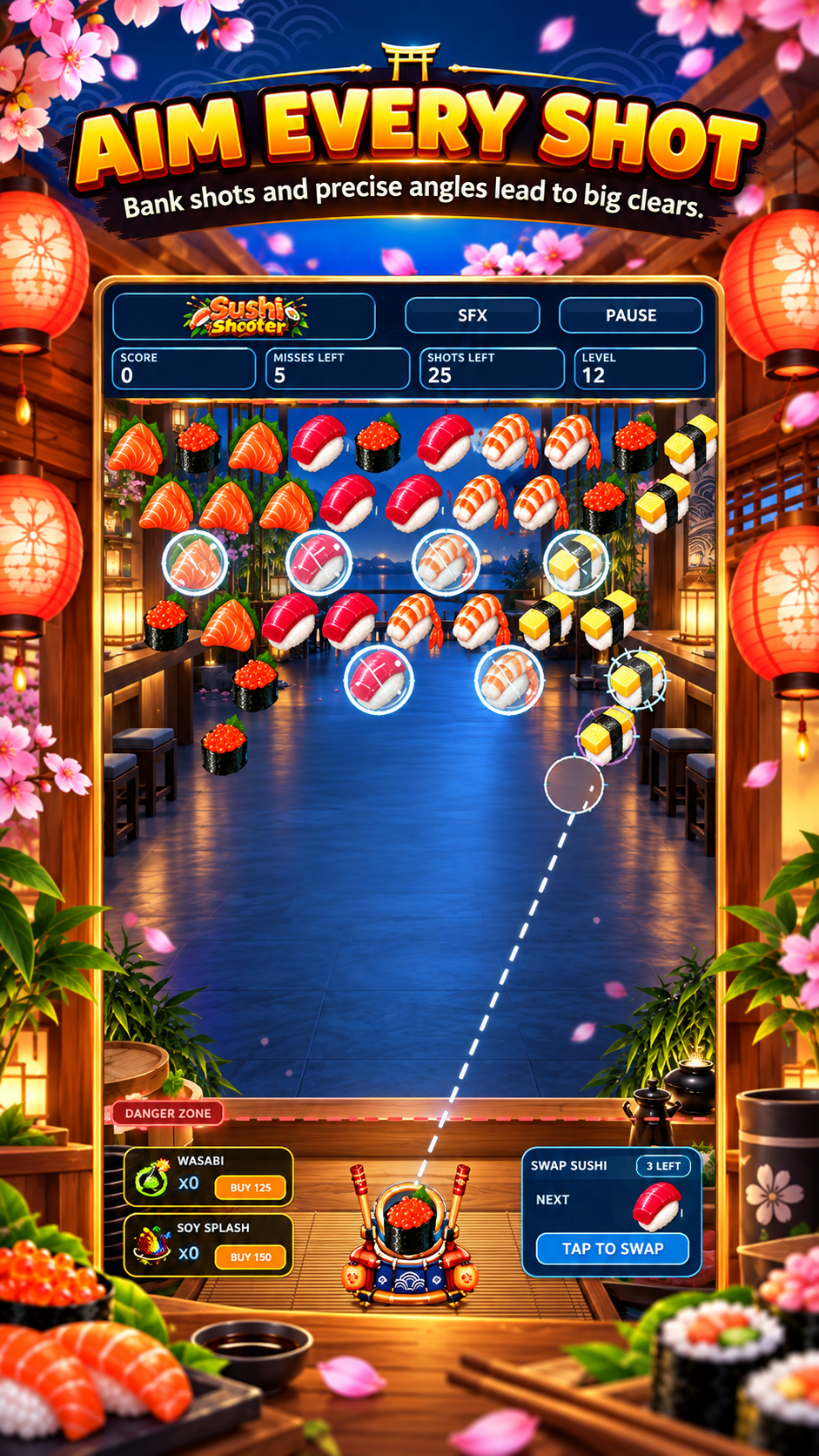 Screenshot 5 for Sushi Shooter