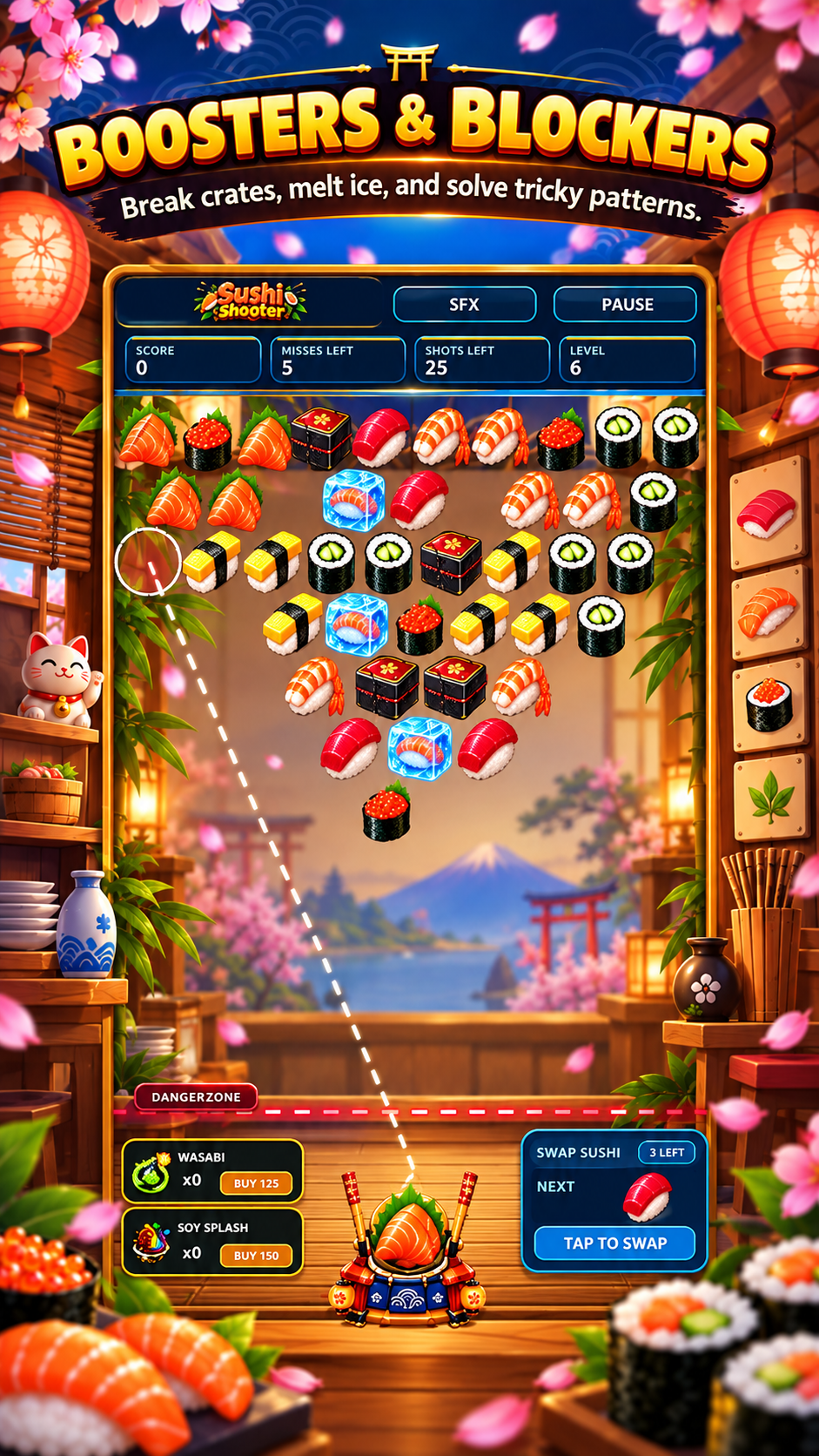 Screenshot 6 for Sushi Shooter