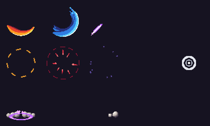 Pixel Combat VFX preview