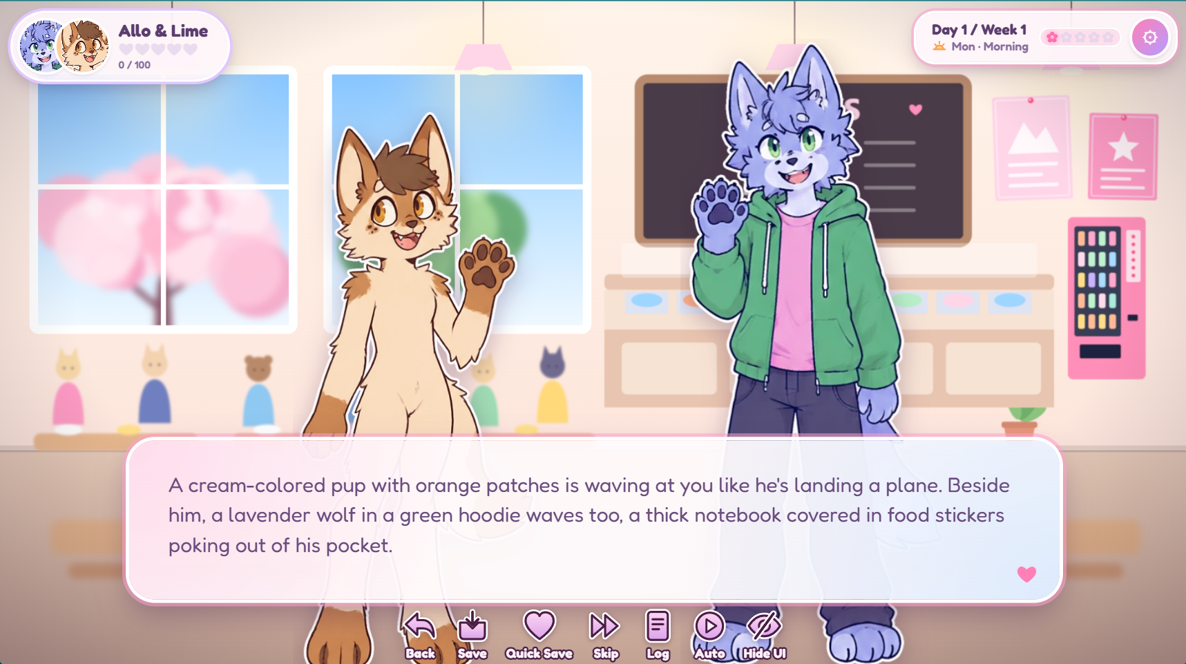 Screenshot 4 for Furry Forever: Heartbeat Academy