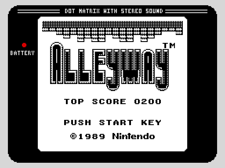 Screenshot 6 for Alleyway ZX