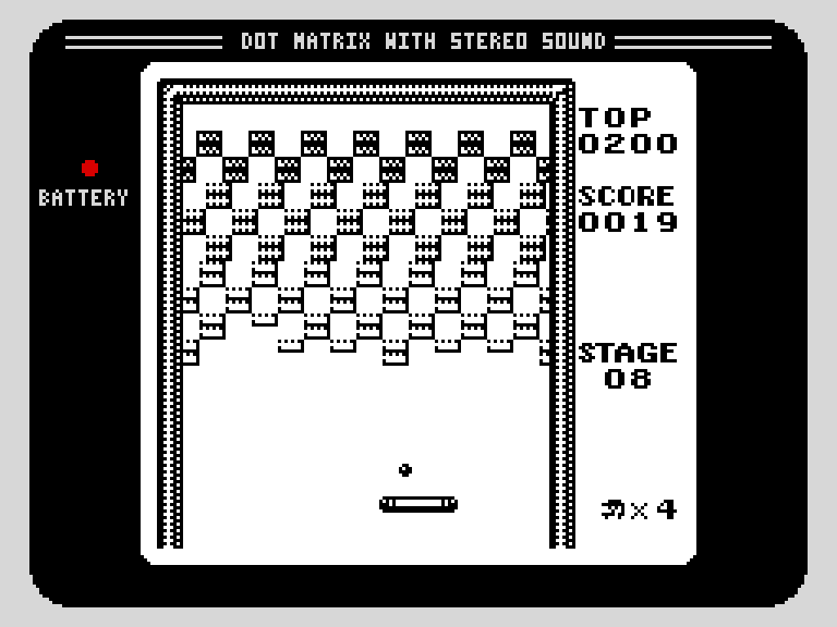 Screenshot 3 for Alleyway ZX