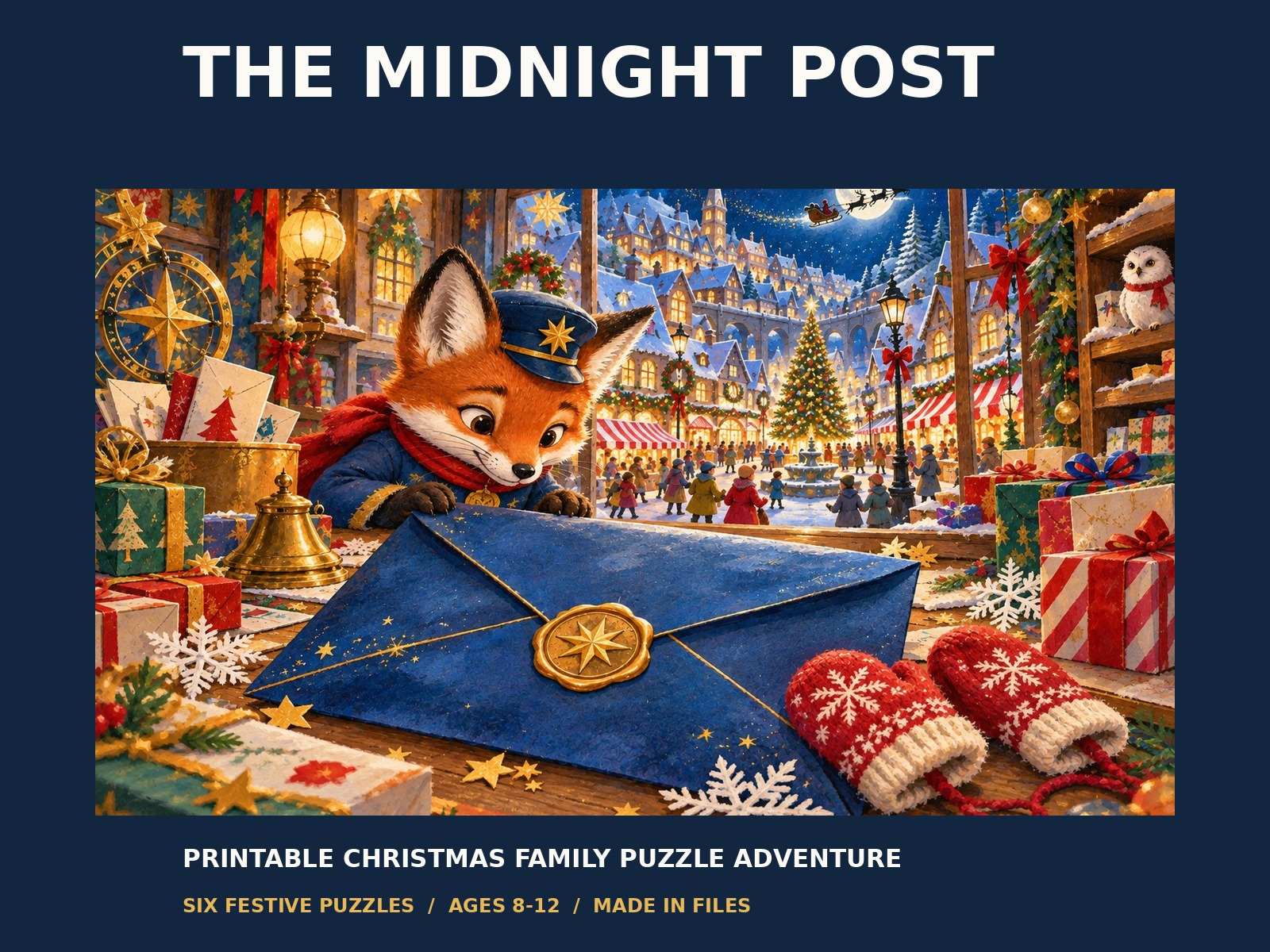 The Midnight Post — Printable Christmas Puzzle Adventure by MADE IN ...