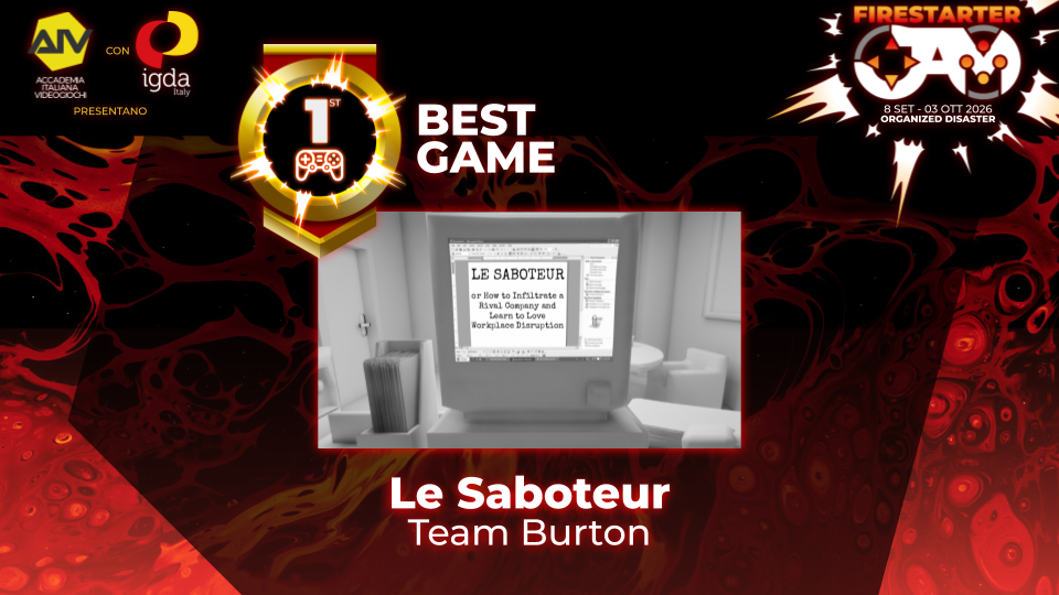 Screenshot 2 for Le Saboteur; or How to Infiltrate a Rival Company and Learn to Love Workplace Disruption