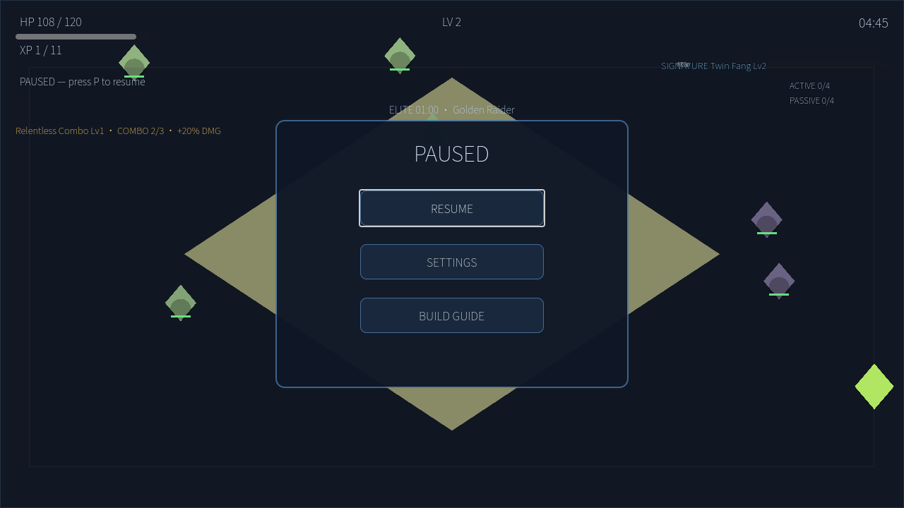 Screenshot 3 for Survivor Systems — Godot Arena Survival Source Template