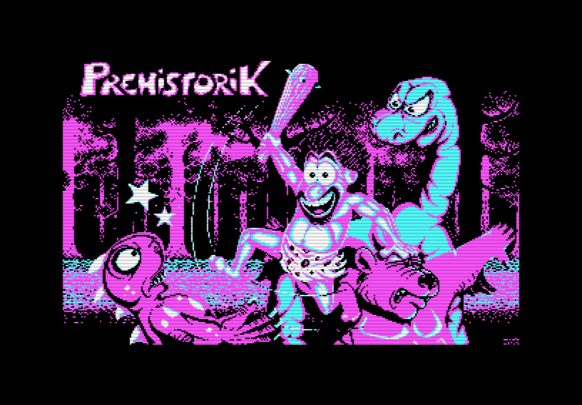 Screenshot 8 for Prehistorik (Amstrad PCW / PCW# mini)