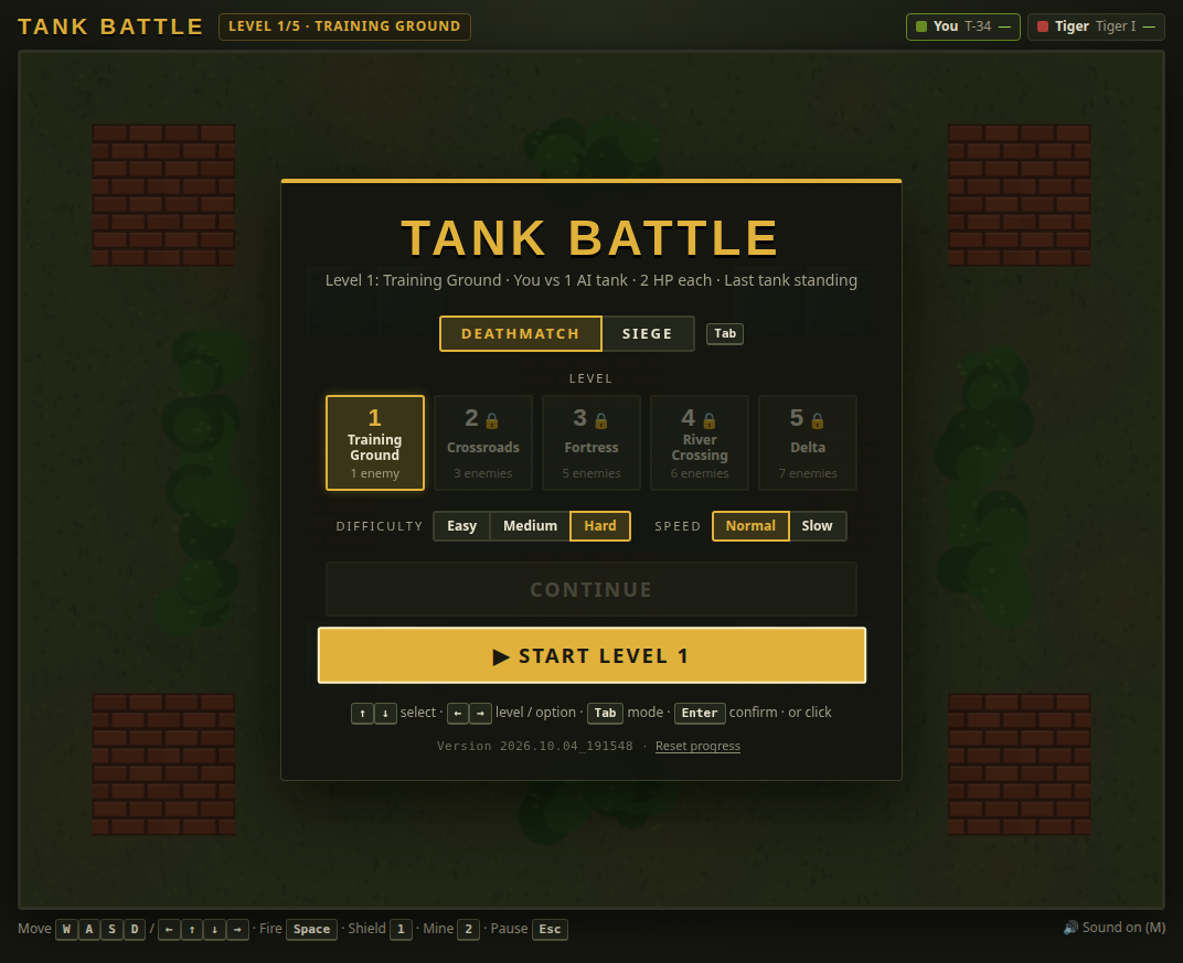 Screenshot 4 for Tank Battle